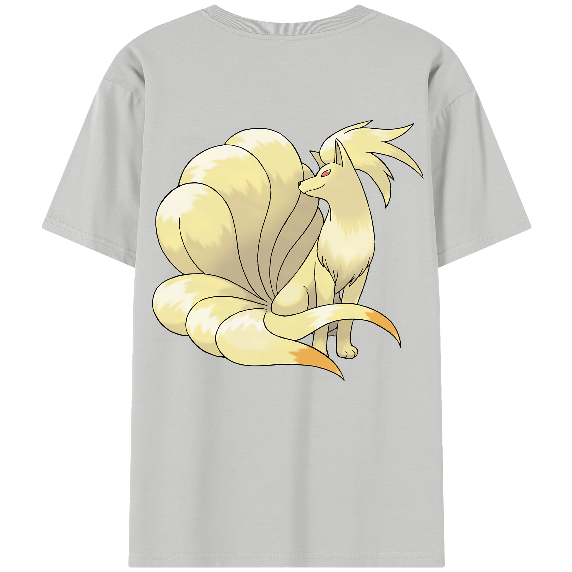 （画像用） ポケットモンスター Pokémon 綿100％半袖Tシャツ（背面プリント）