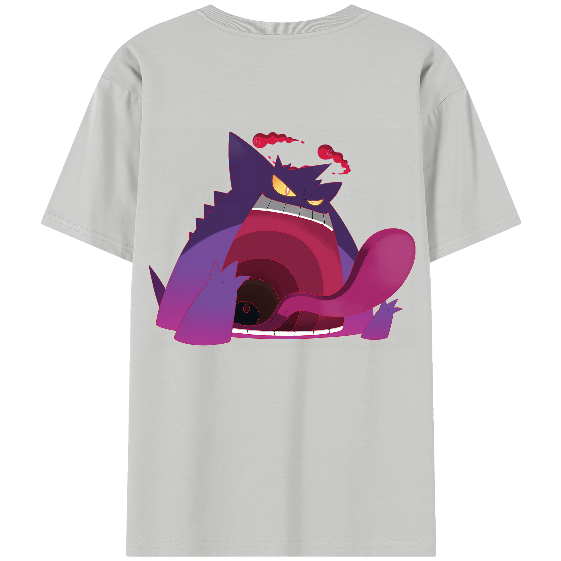 （画像用） ポケットモンスター Pokémon 綿100％半袖Tシャツ（背面プリント）