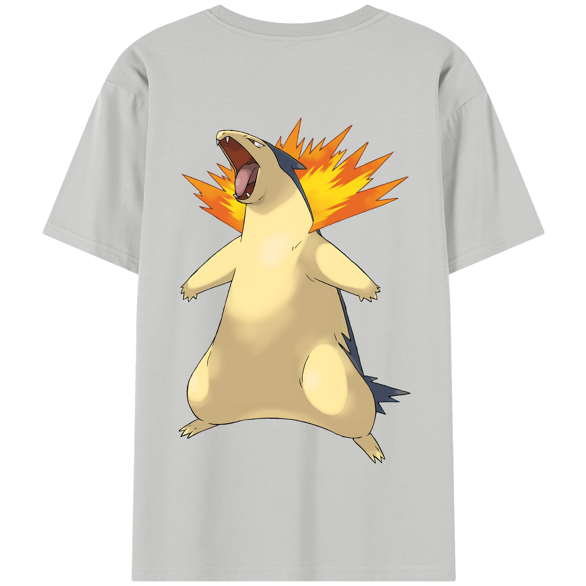 （画像用） ポケットモンスター Pokémon 綿100％半袖Tシャツ（背面プリント）