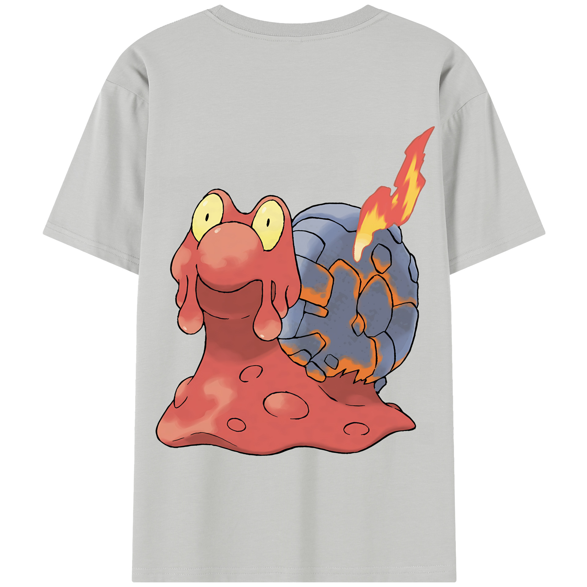 （画像用） ポケットモンスター Pokémon 綿100％半袖Tシャツ（背面プリント）