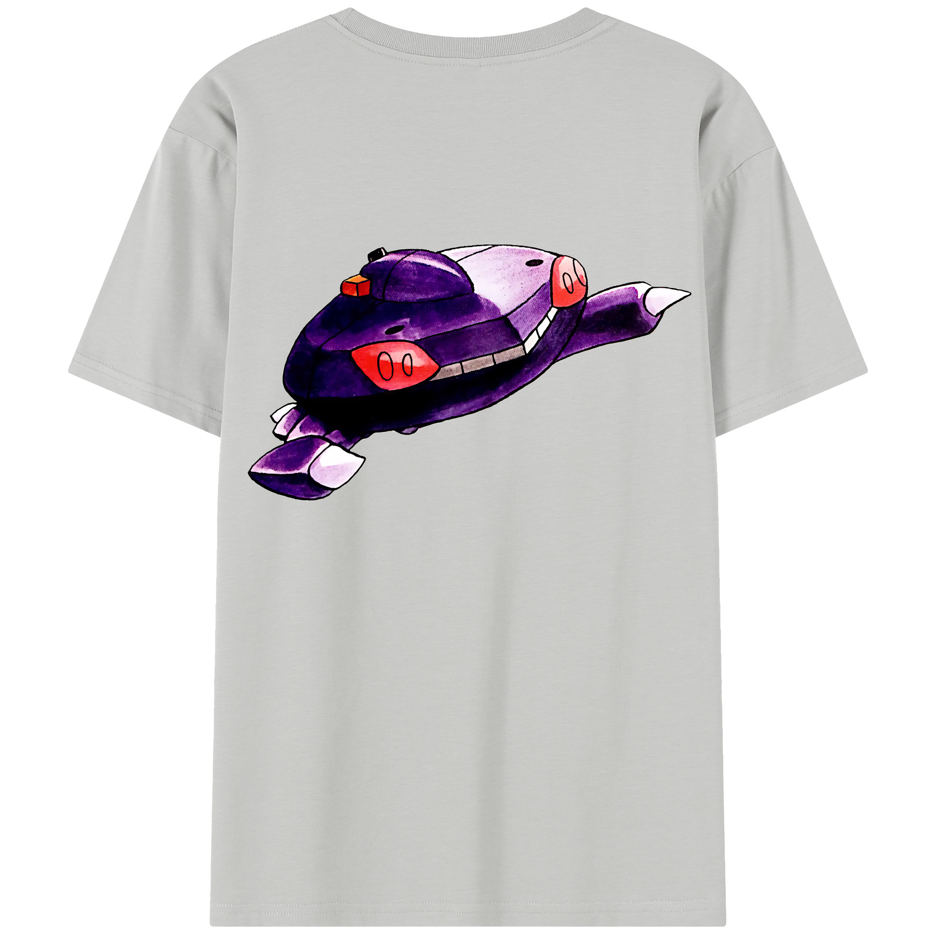 （画像用） ポケットモンスター Pokémon 綿100％半袖Tシャツ（背面プリント）