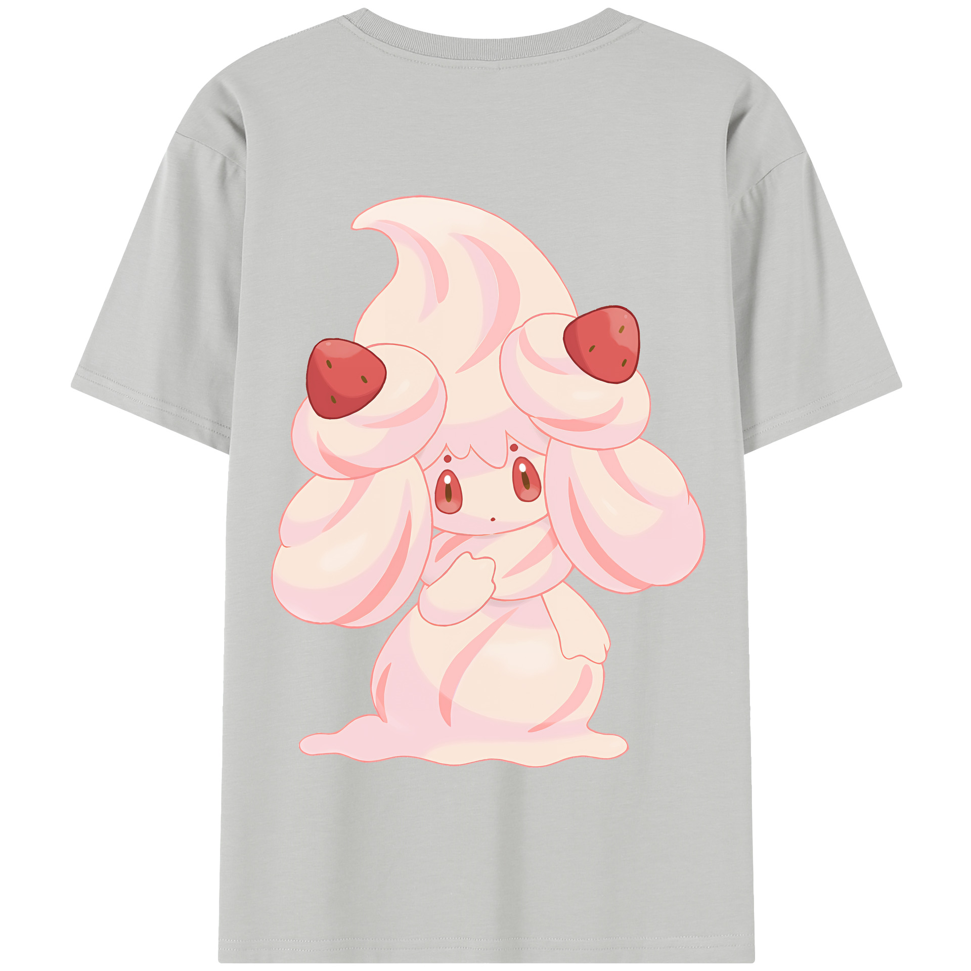 （画像用） ポケットモンスター Pokémon 綿100％半袖Tシャツ（背面プリント）