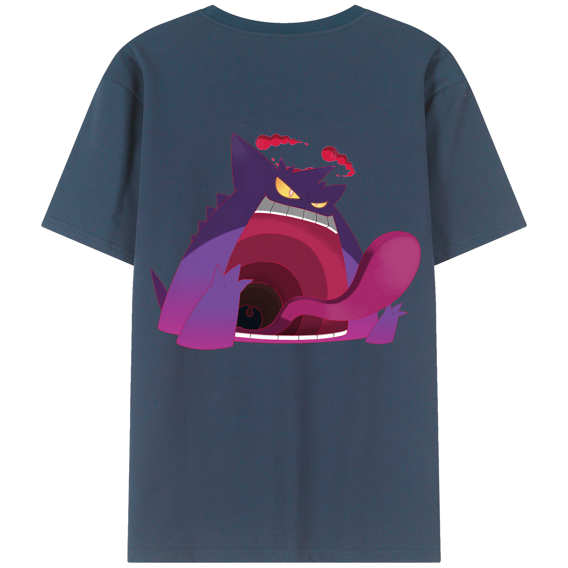 （画像用） ポケットモンスター Pokémon 綿100％半袖Tシャツ（背面プリント）