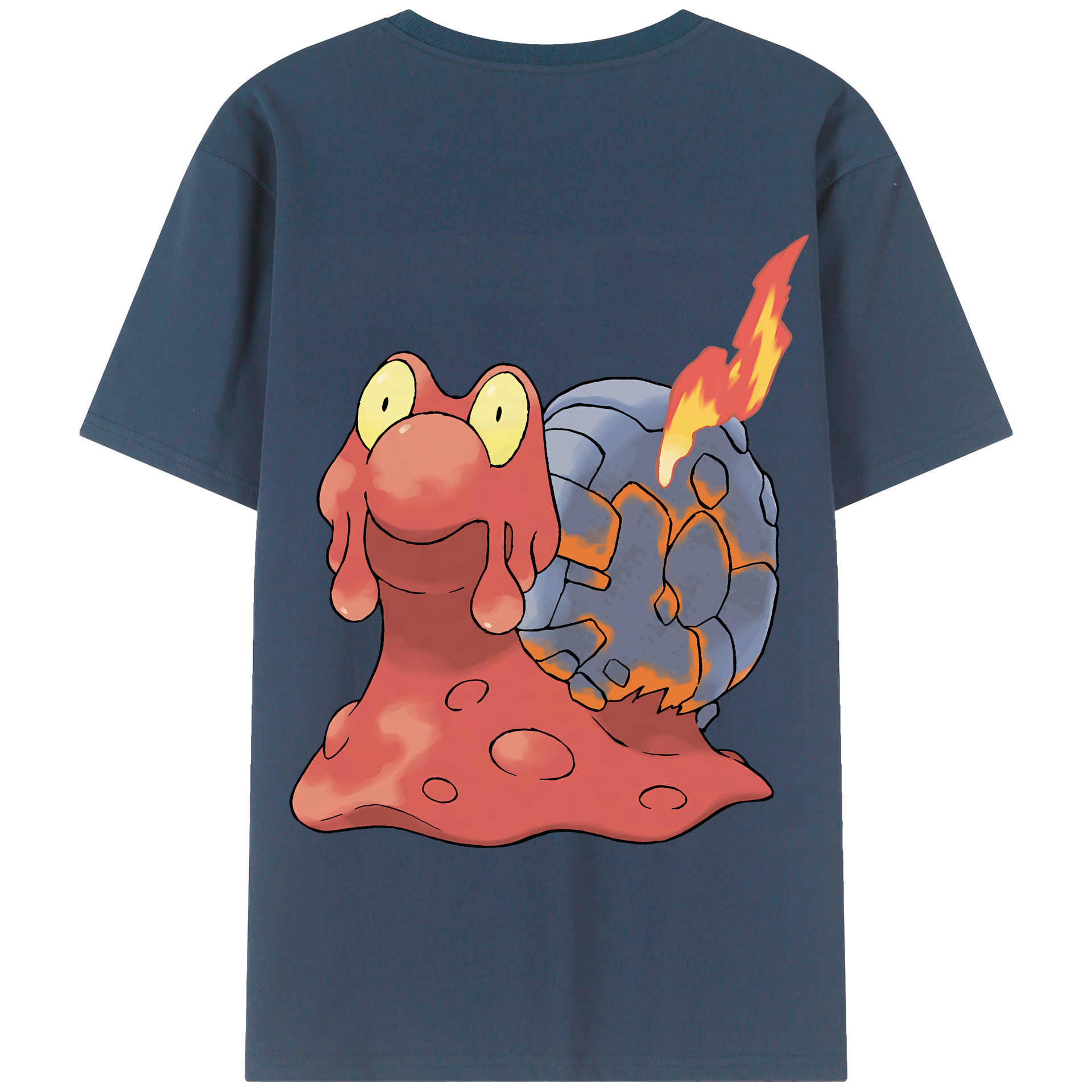 （画像用） ポケットモンスター Pokémon 綿100％半袖Tシャツ（背面プリント）