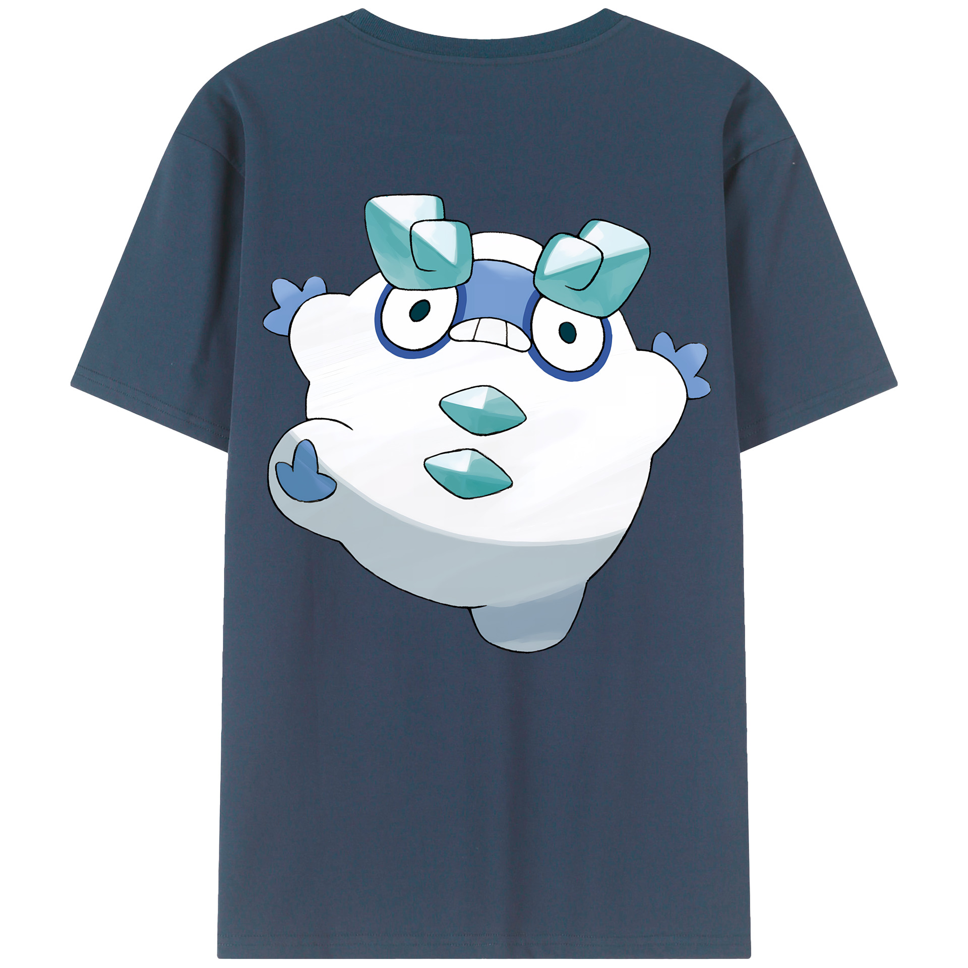 （画像用） ポケットモンスター Pokémon 綿100％半袖Tシャツ（背面プリント）