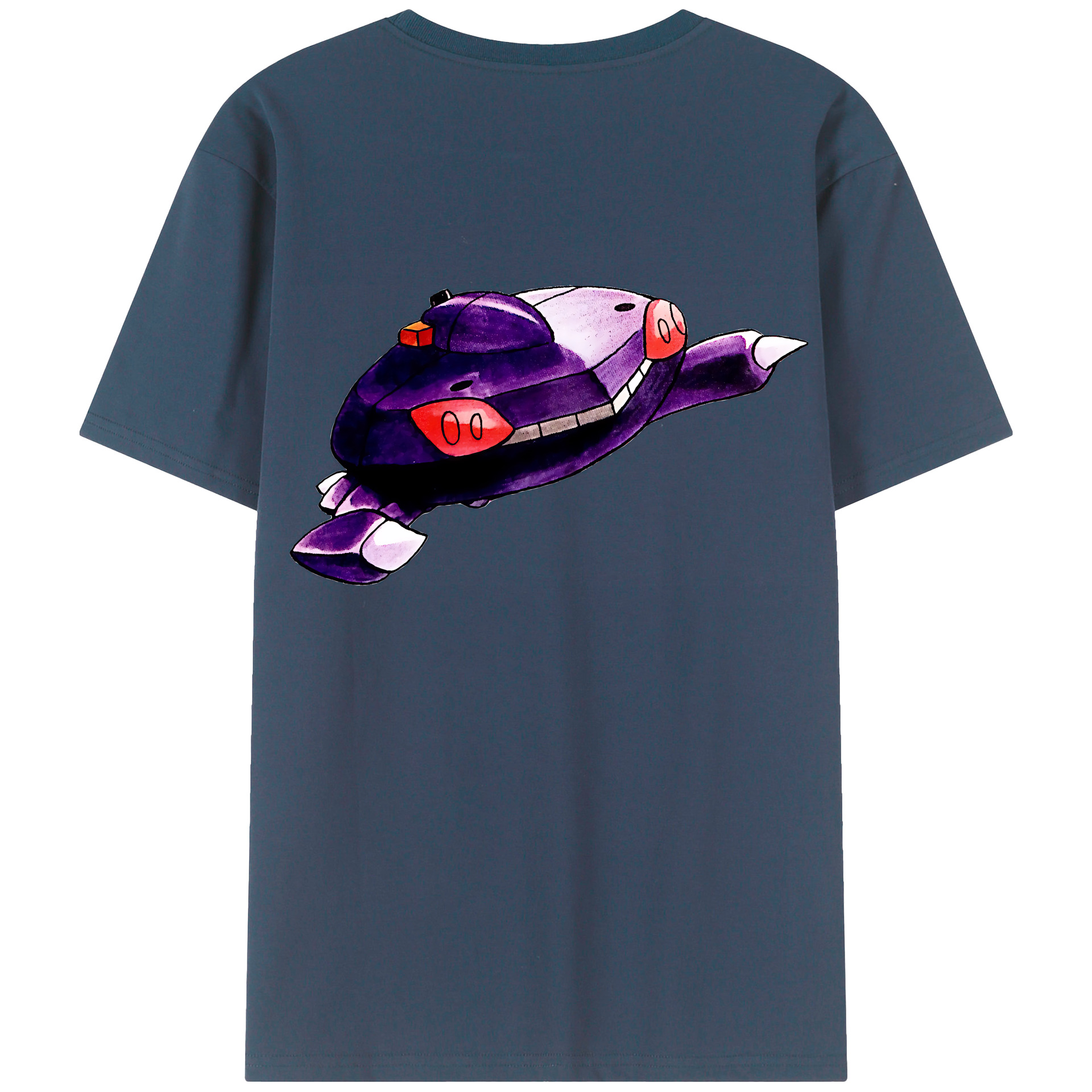 （画像用） ポケットモンスター Pokémon 綿100％半袖Tシャツ（背面プリント）