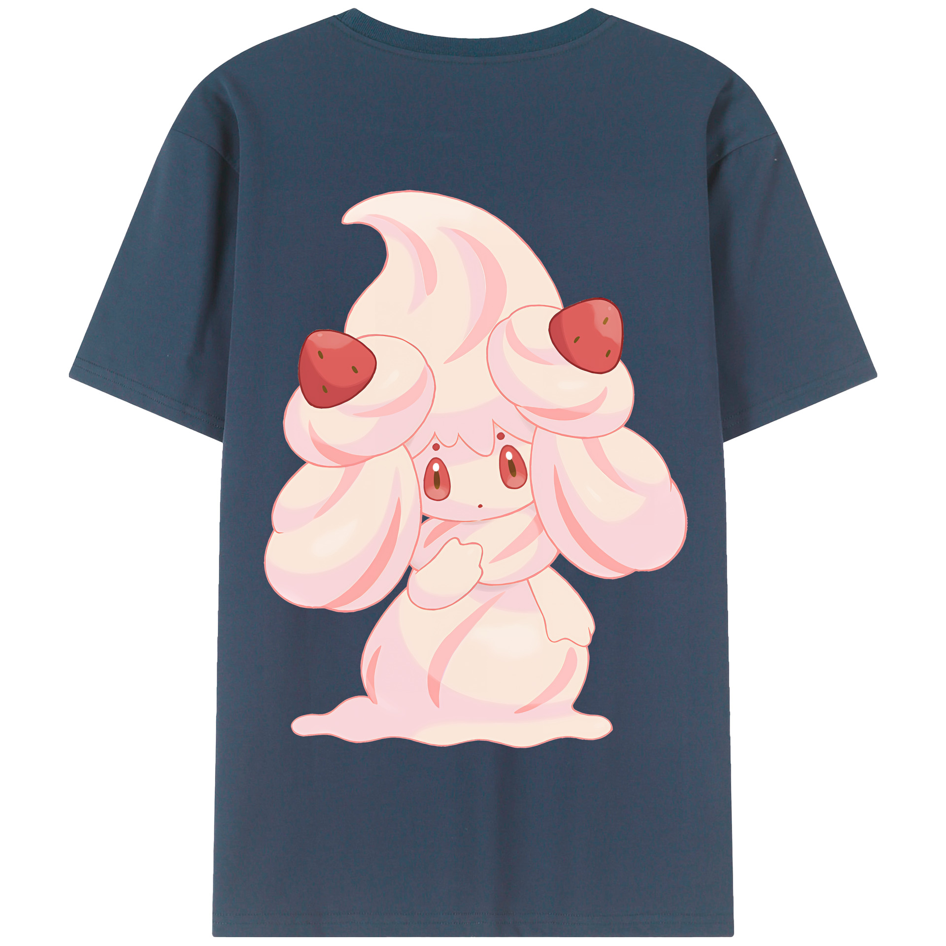 （画像用） ポケットモンスター Pokémon 綿100％半袖Tシャツ（背面プリント）
