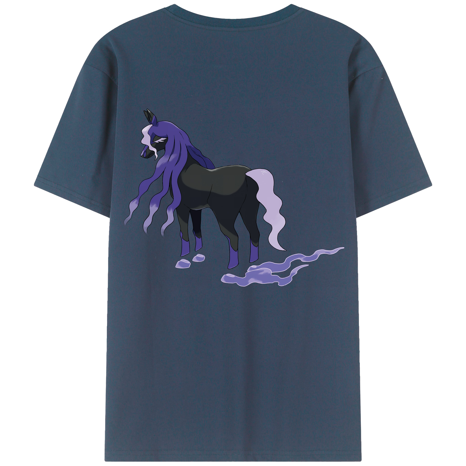 （画像用） ポケットモンスター Pokémon 綿100％半袖Tシャツ（背面プリント）