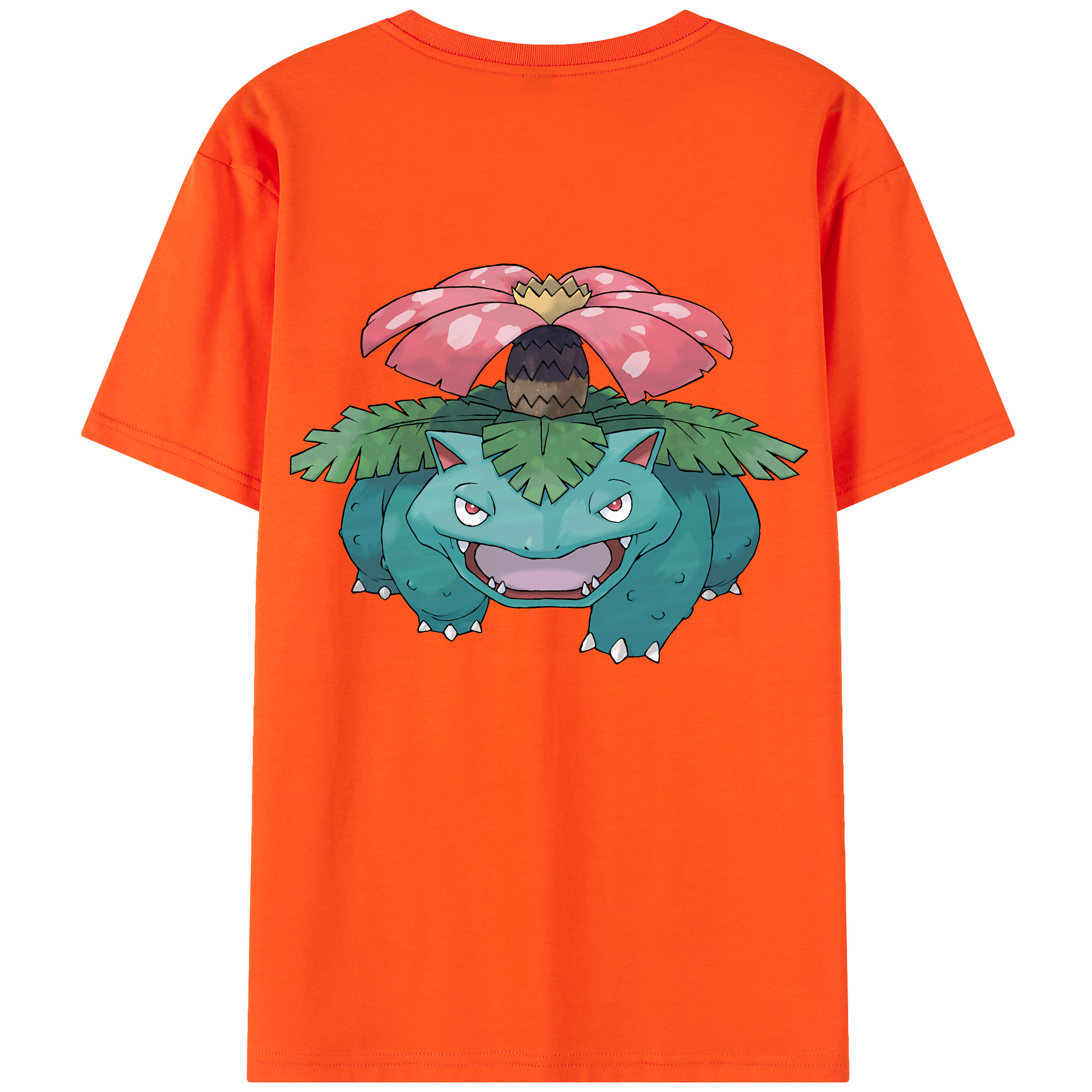 （画像用） ポケットモンスター Pokémon 綿100％半袖Tシャツ（背面プリント）