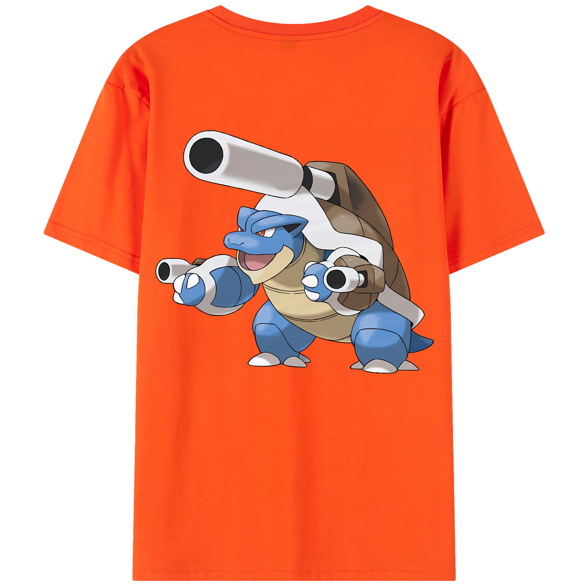（画像用） ポケットモンスター Pokémon 綿100％半袖Tシャツ（背面プリント）