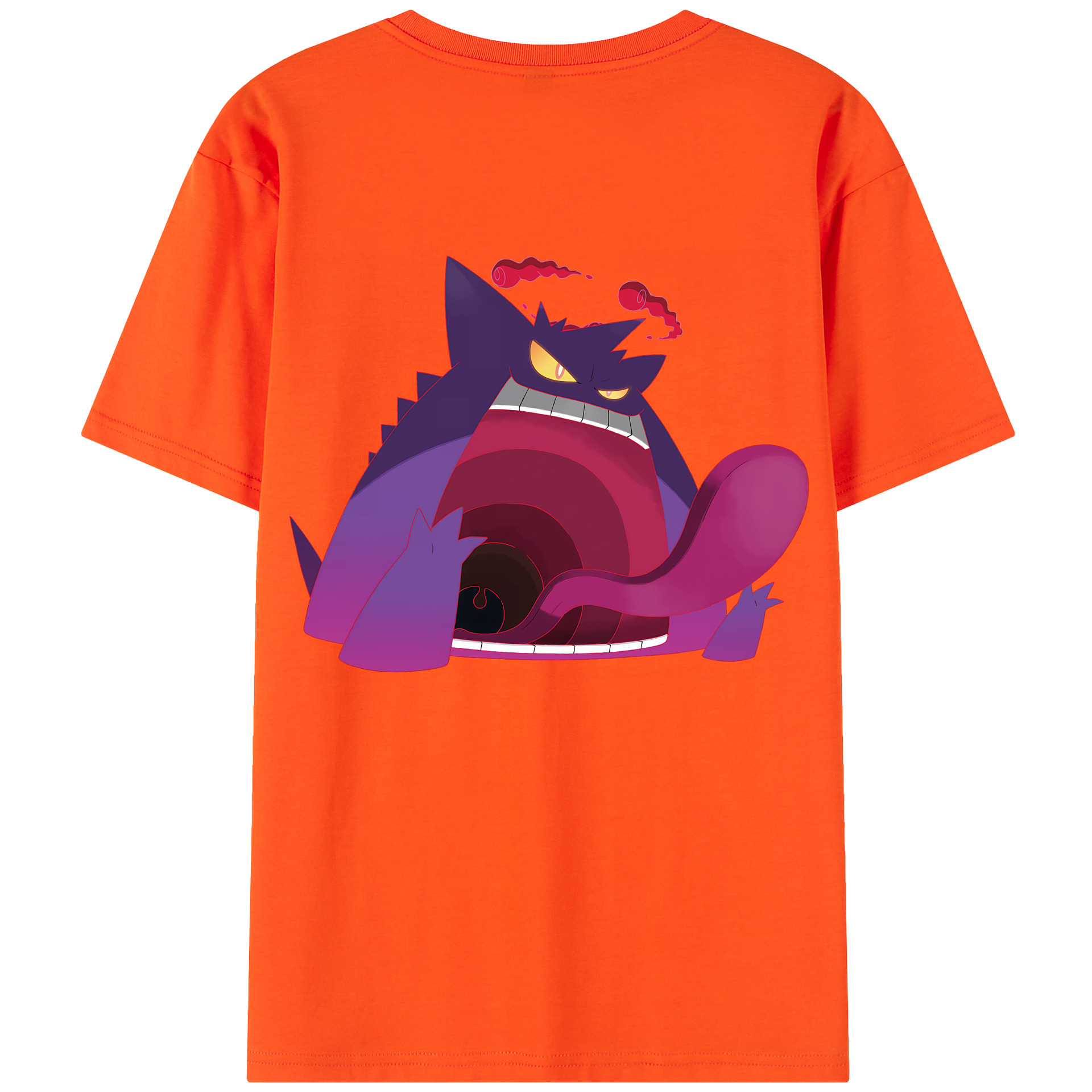 （画像用） ポケットモンスター Pokémon 綿100％半袖Tシャツ（背面プリント）