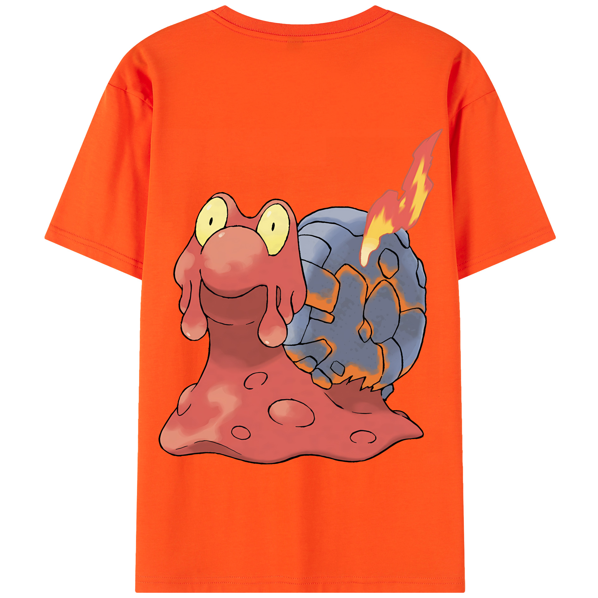 （画像用） ポケットモンスター Pokémon 綿100％半袖Tシャツ（背面プリント）
