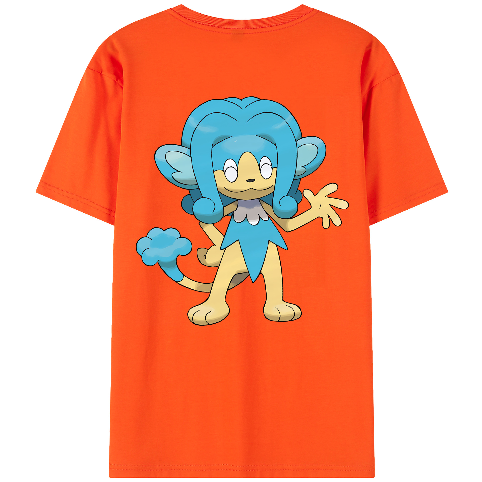 （画像用） ポケットモンスター Pokémon 綿100％半袖Tシャツ（背面プリント）