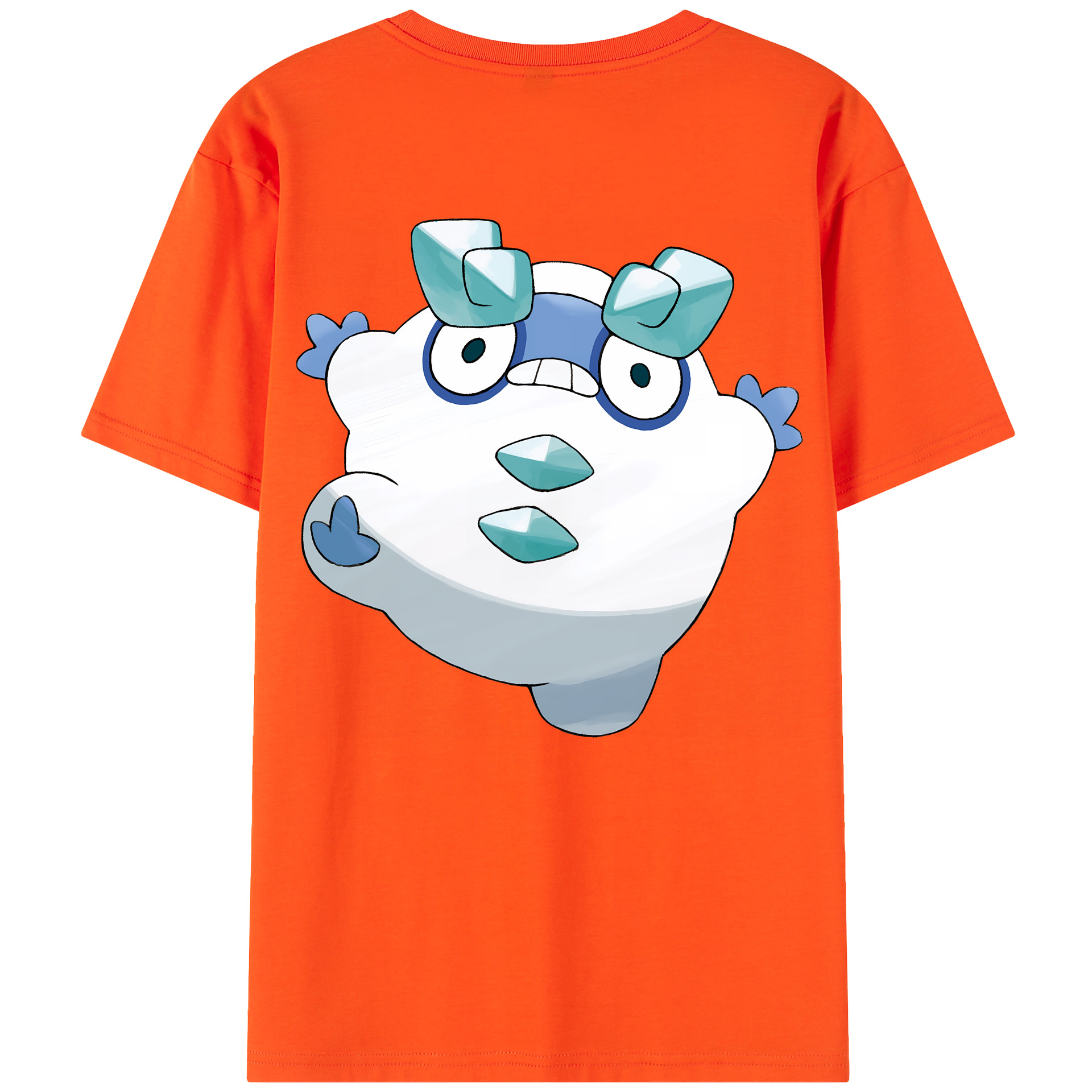 （画像用） ポケットモンスター Pokémon 綿100％半袖Tシャツ（背面プリント）