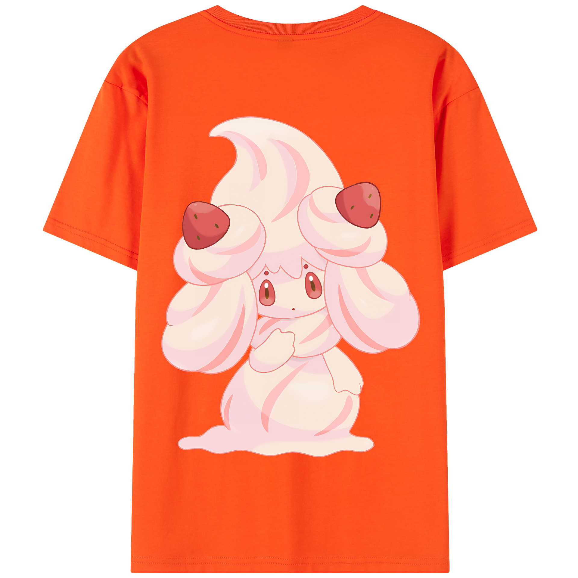 （画像用） ポケットモンスター Pokémon 綿100％半袖Tシャツ（背面プリント）