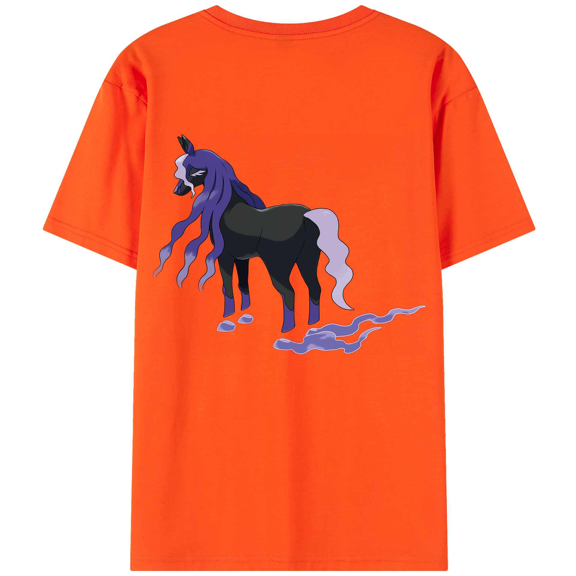 （画像用） ポケットモンスター Pokémon 綿100％半袖Tシャツ（背面プリント）