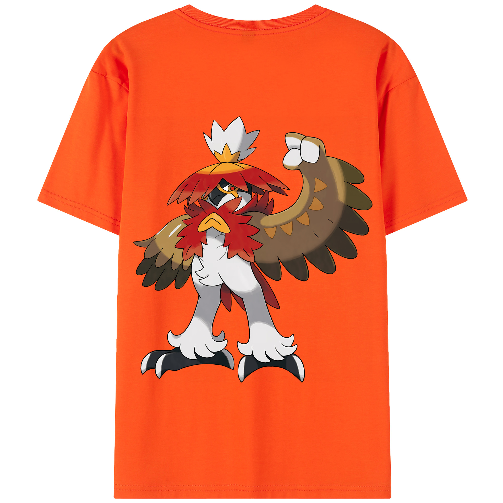 （画像用） ポケットモンスター Pokémon 綿100％半袖Tシャツ（背面プリント）