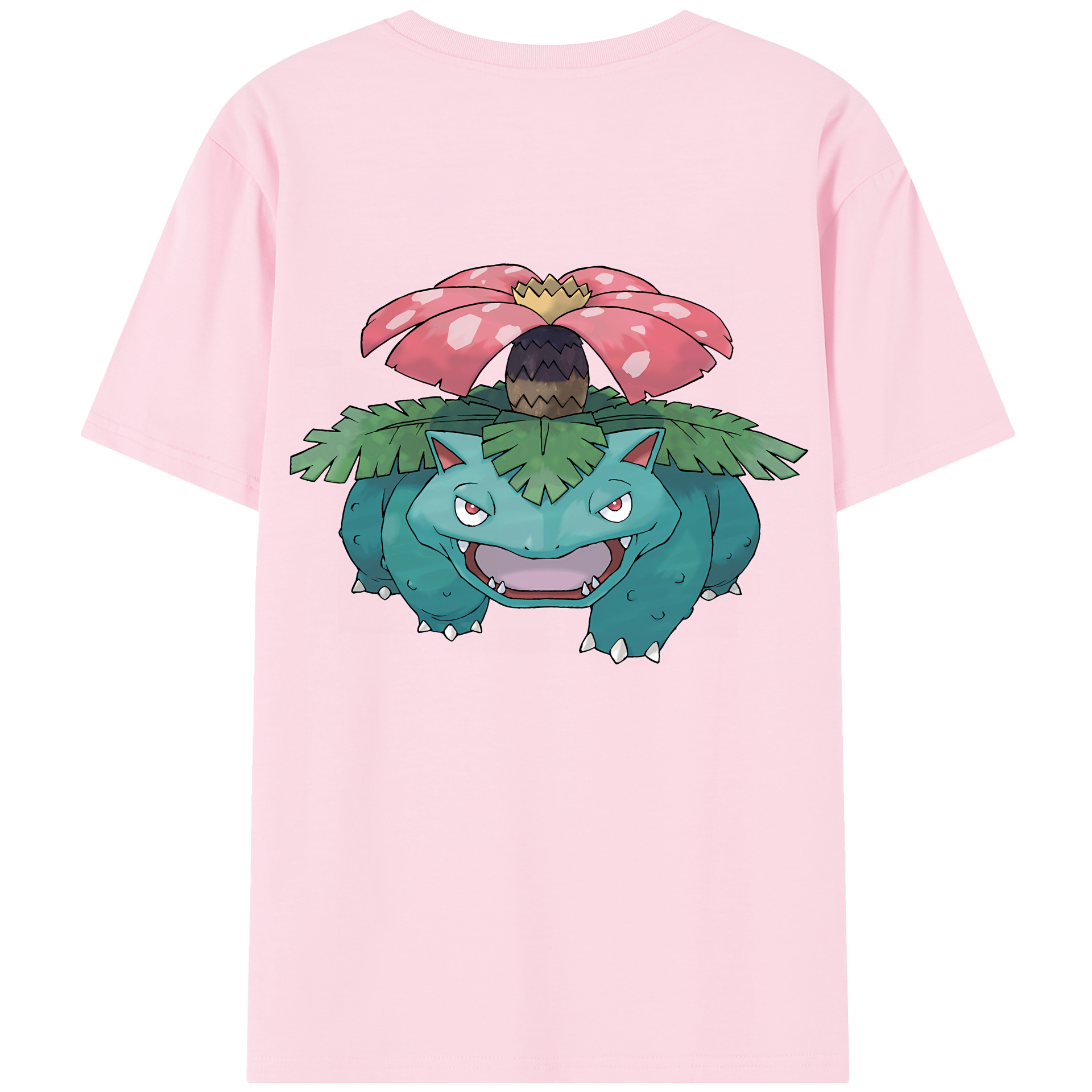 （画像用） ポケットモンスター Pokémon 綿100％半袖Tシャツ（背面プリント）