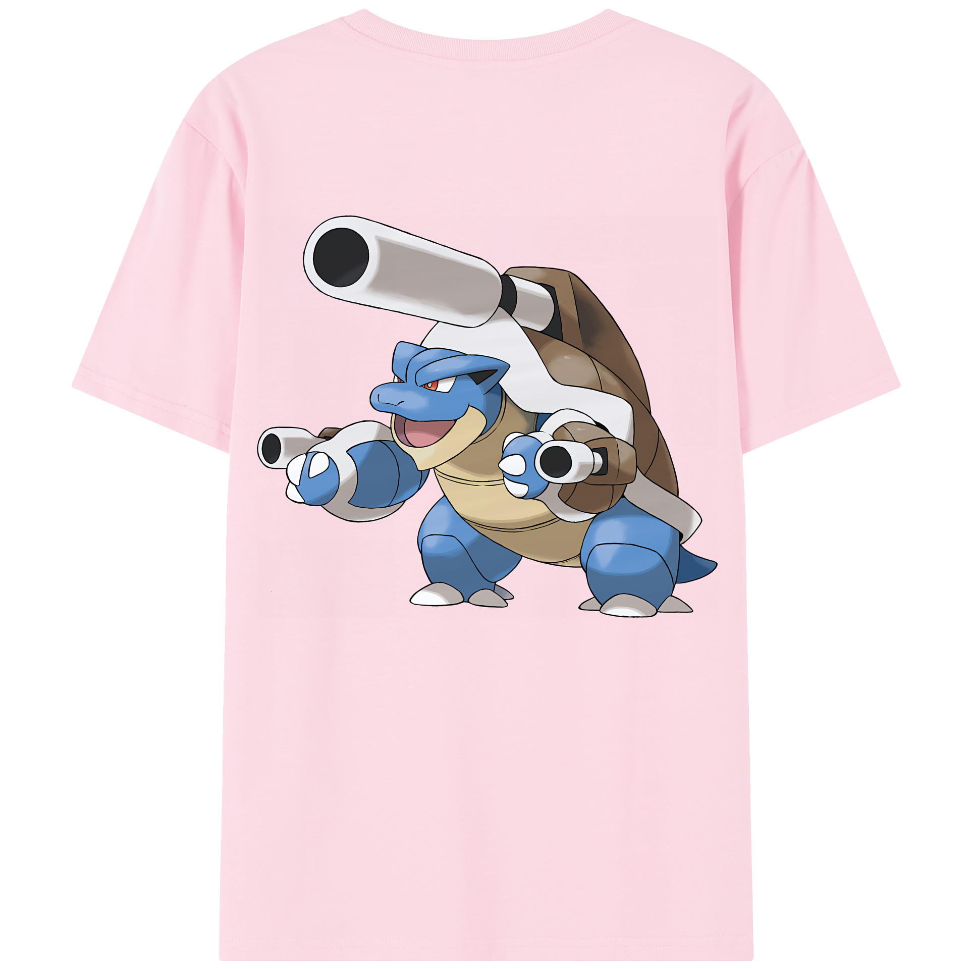 （画像用） ポケットモンスター Pokémon 綿100％半袖Tシャツ（背面プリント）