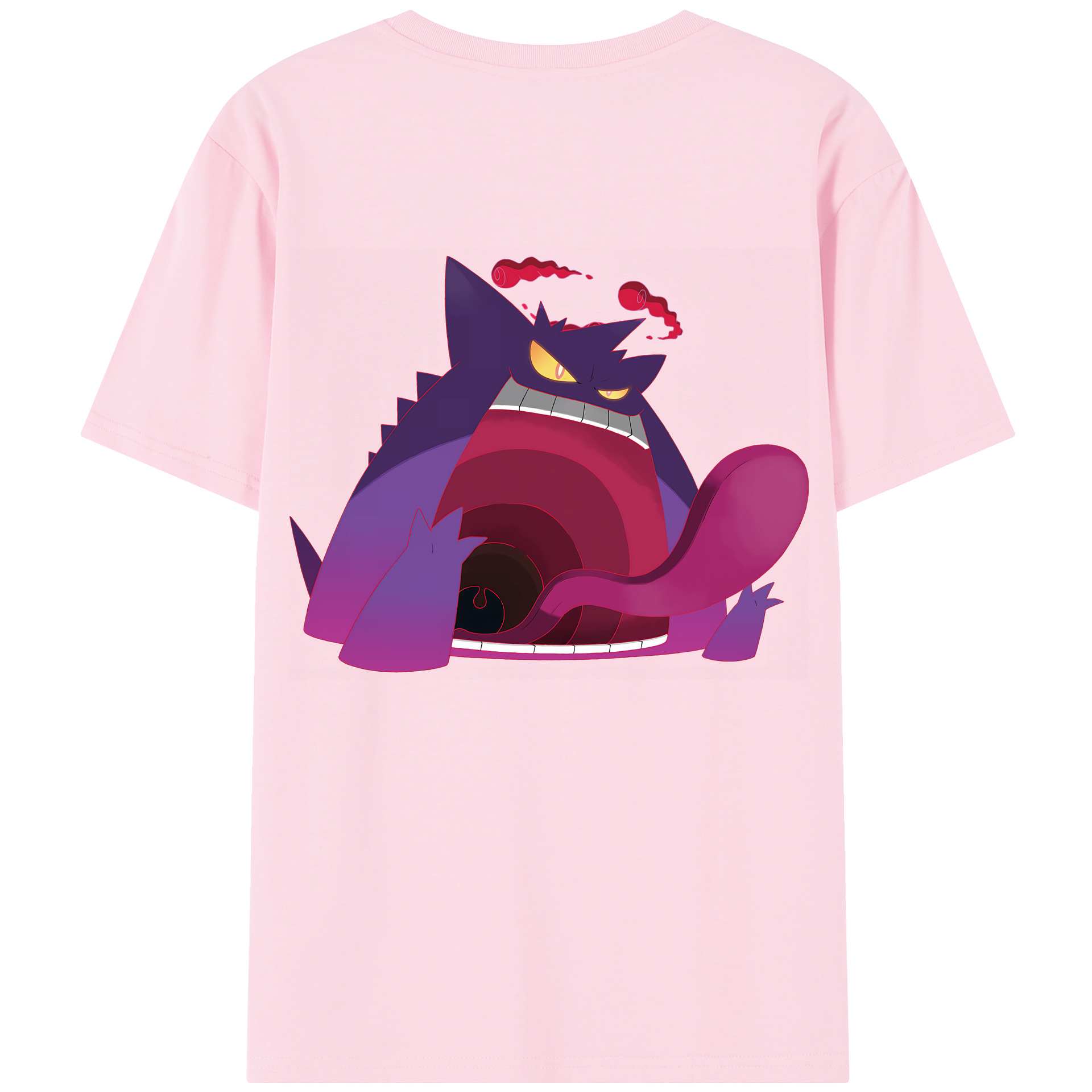 （画像用） ポケットモンスター Pokémon 綿100％半袖Tシャツ（背面プリント）