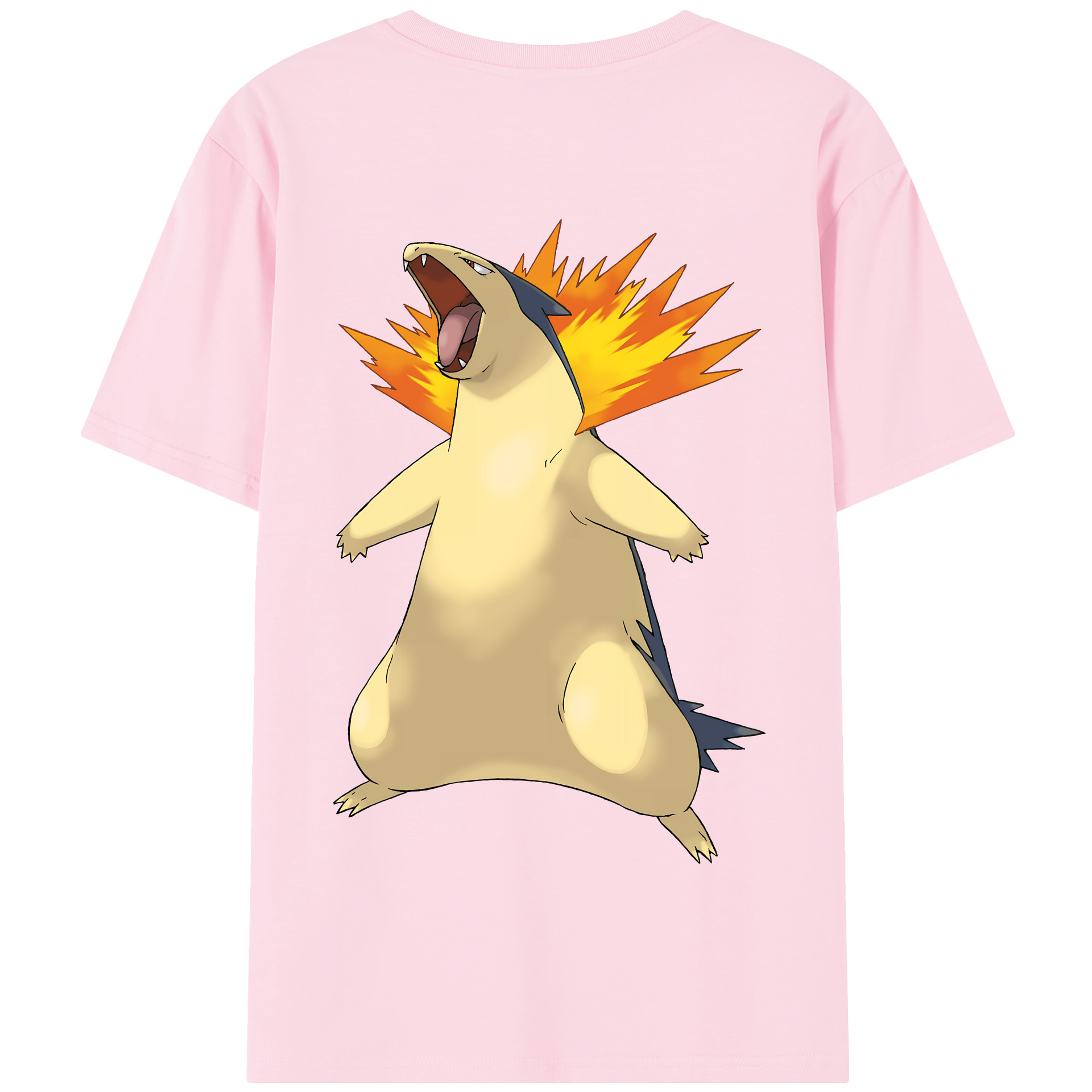 （画像用） ポケットモンスター Pokémon 綿100％半袖Tシャツ（背面プリント）
