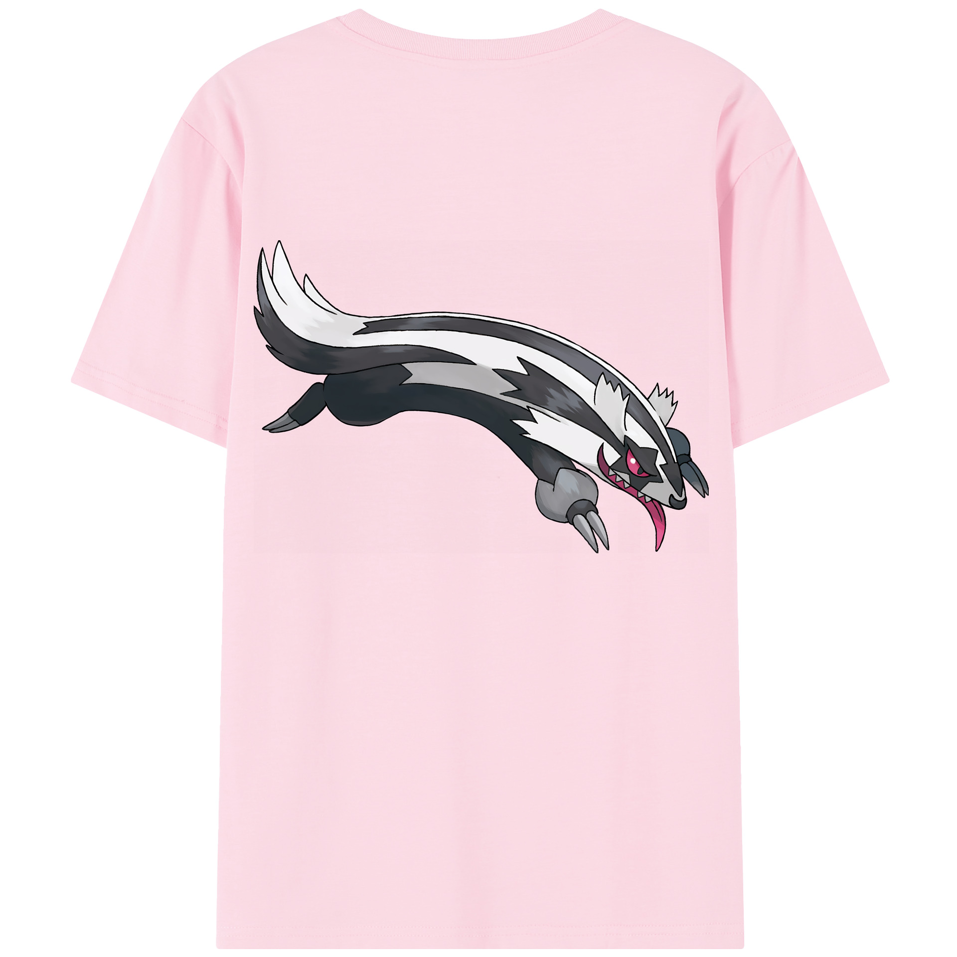 （画像用） ポケットモンスター Pokémon 綿100％半袖Tシャツ（背面プリント）