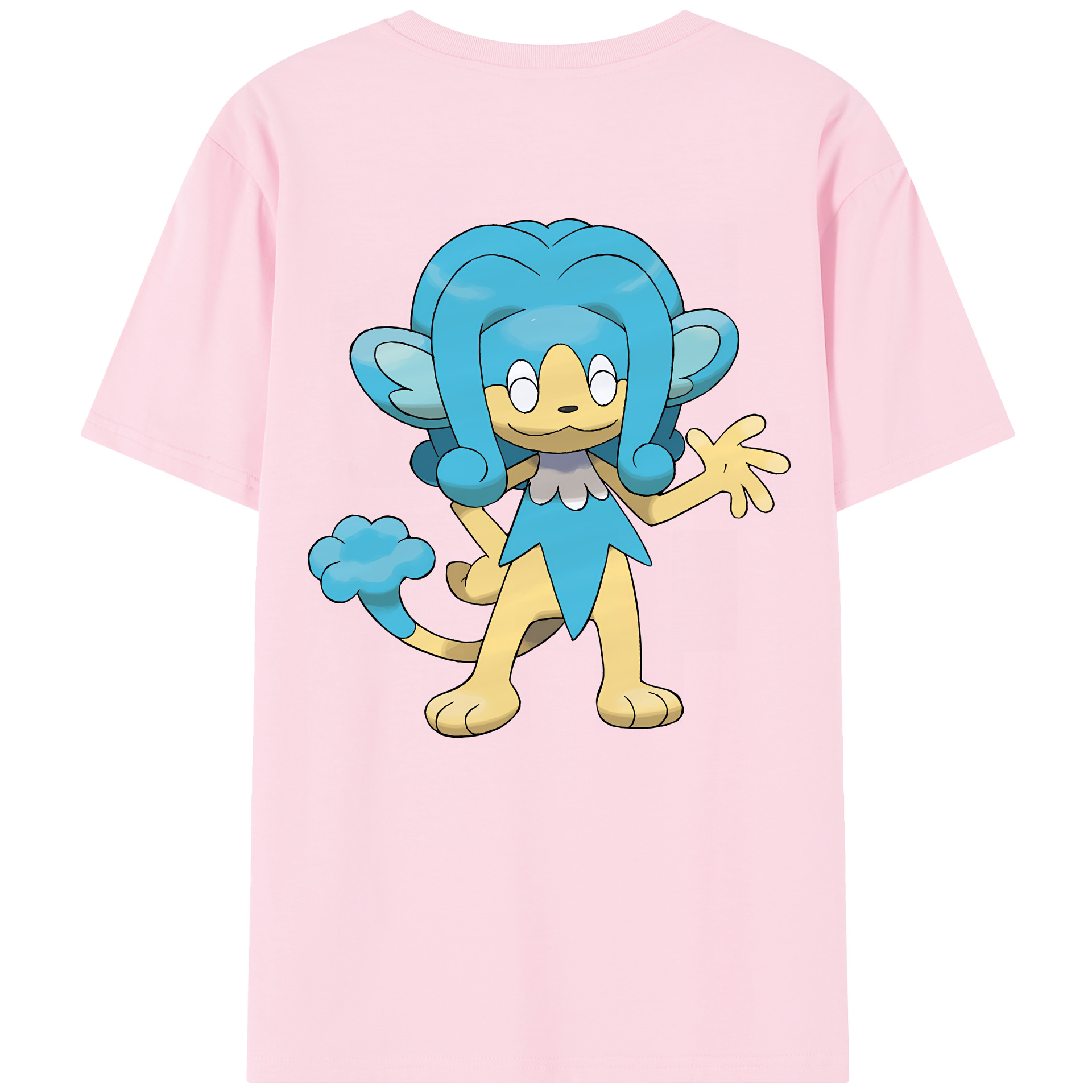 （画像用） ポケットモンスター Pokémon 綿100％半袖Tシャツ（背面プリント）
