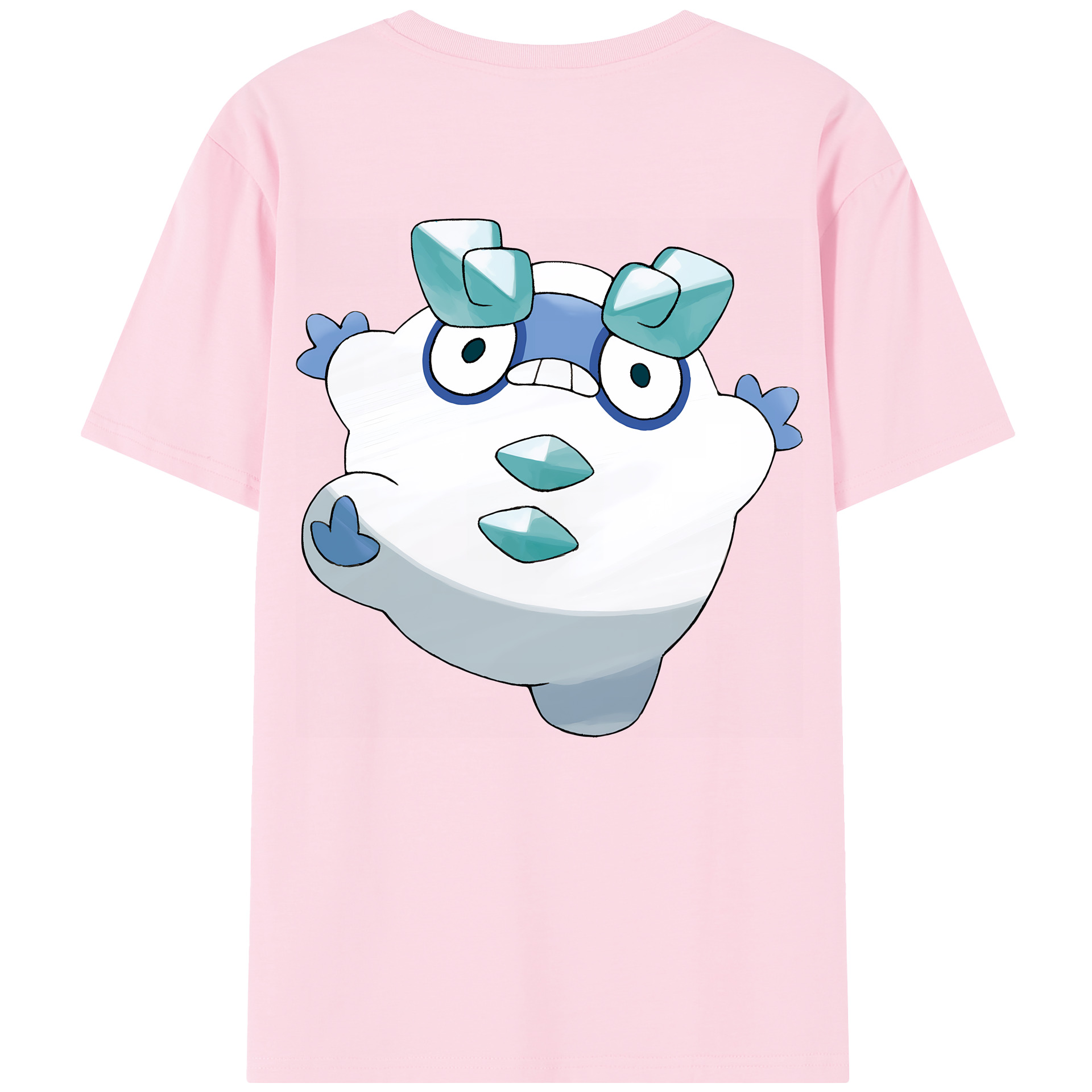 （画像用） ポケットモンスター Pokémon 綿100％半袖Tシャツ（背面プリント）