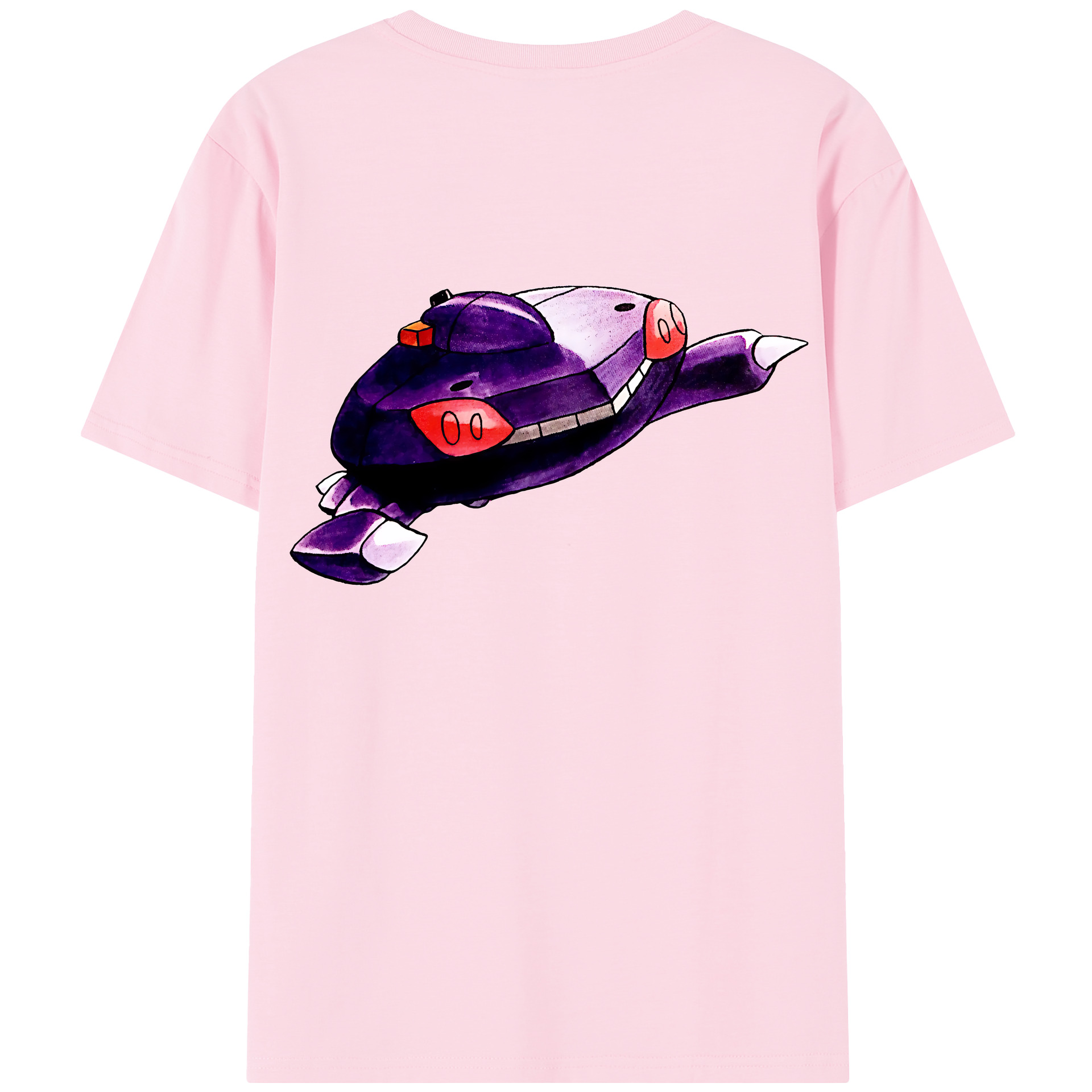 （画像用） ポケットモンスター Pokémon 綿100％半袖Tシャツ（背面プリント）