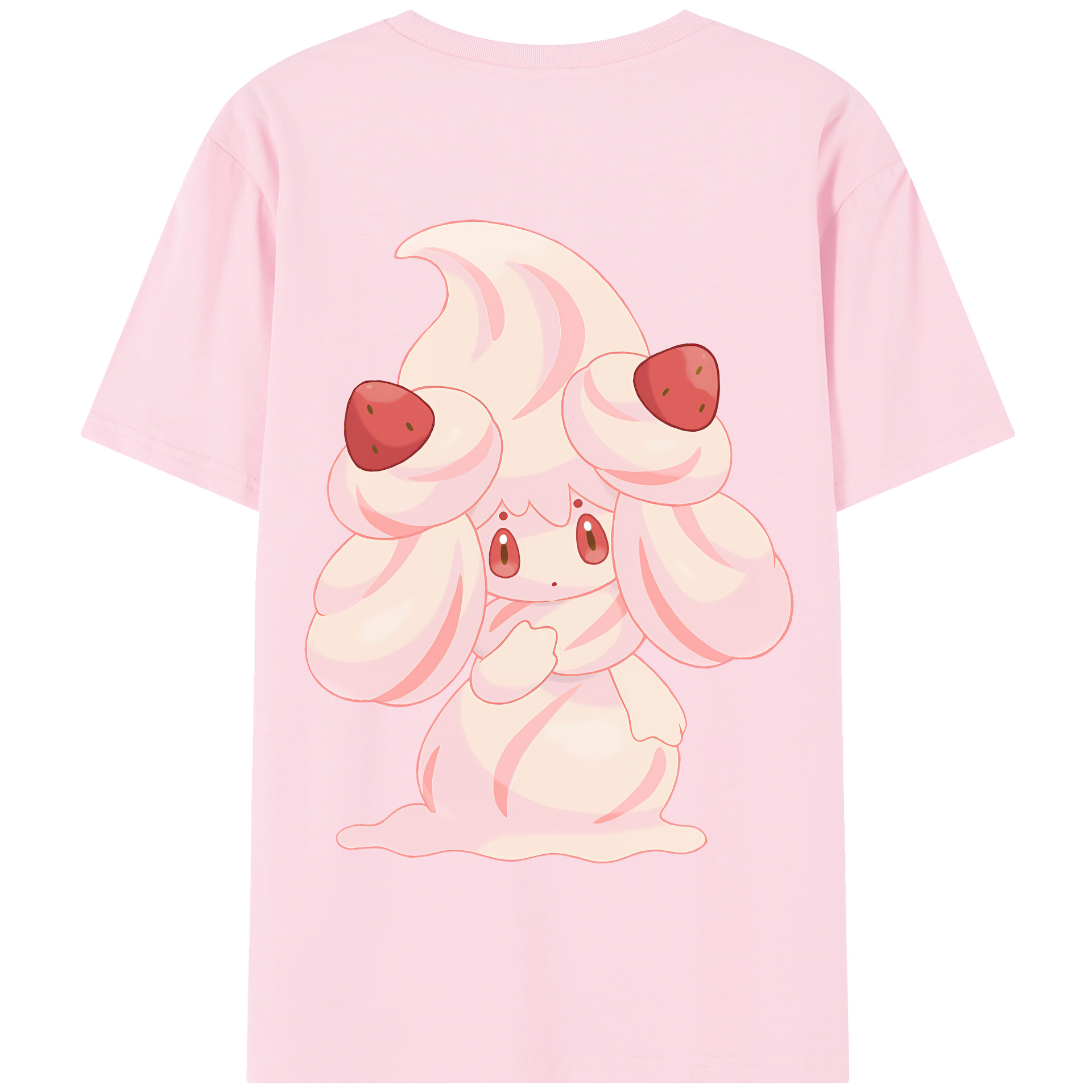 （画像用） ポケットモンスター Pokémon 綿100％半袖Tシャツ（背面プリント）