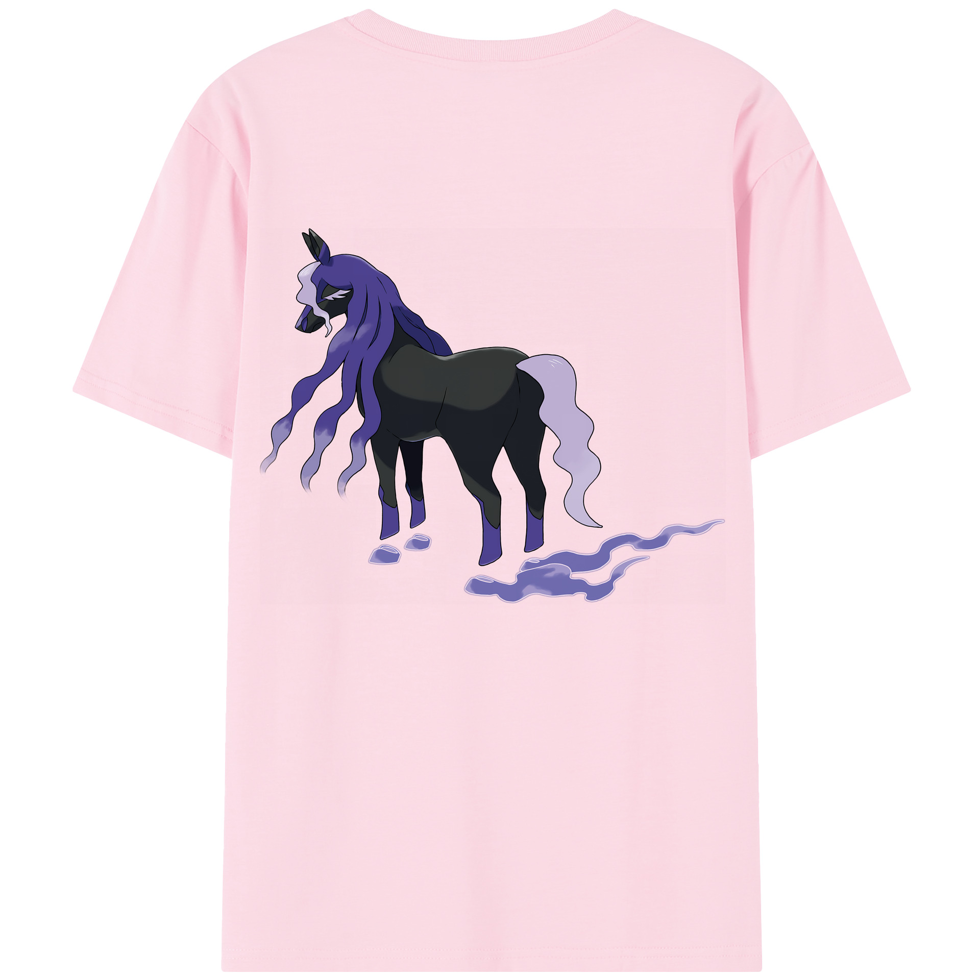 （画像用） ポケットモンスター Pokémon 綿100％半袖Tシャツ（背面プリント）