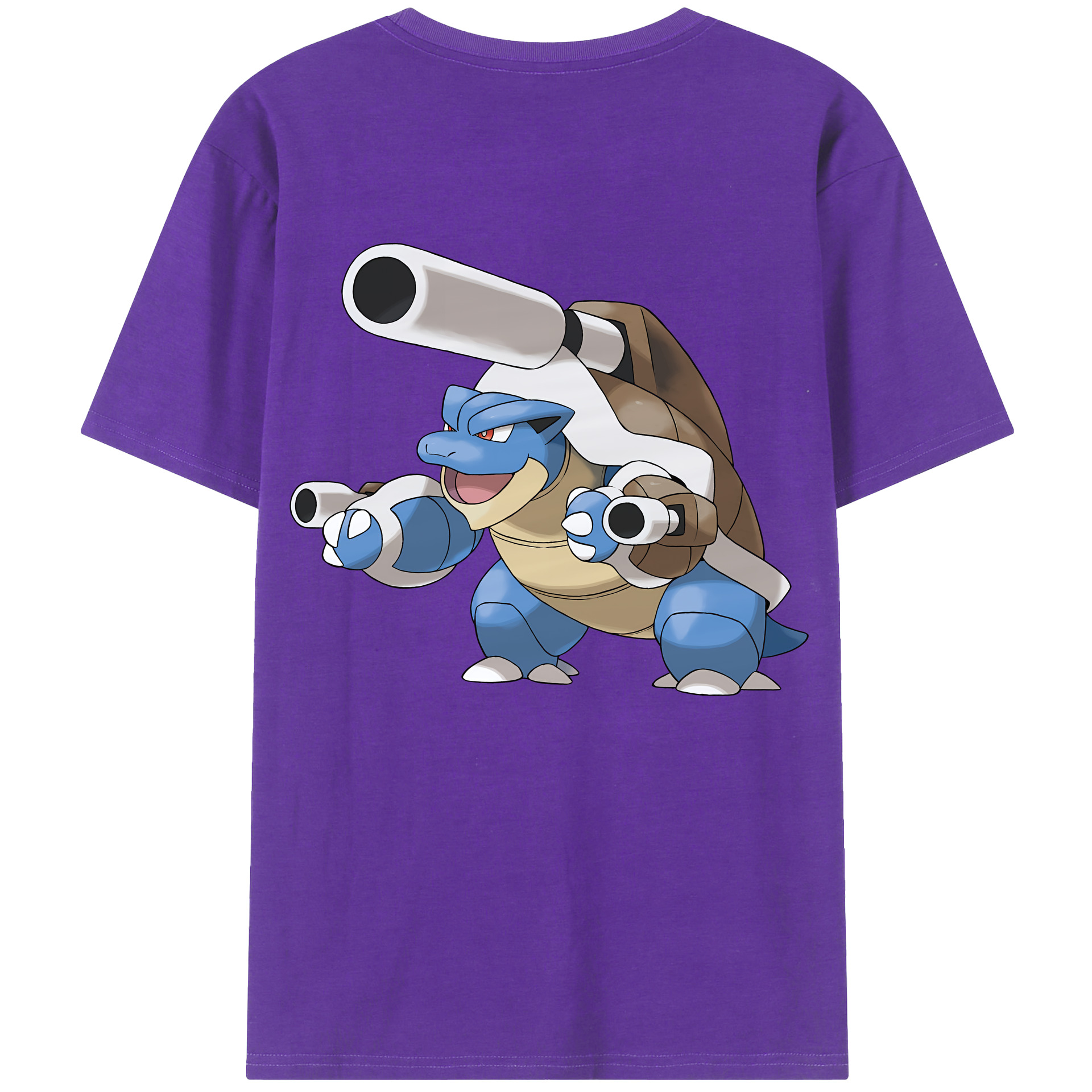 （画像用） ポケットモンスター Pokémon 綿100％半袖Tシャツ（背面プリント）