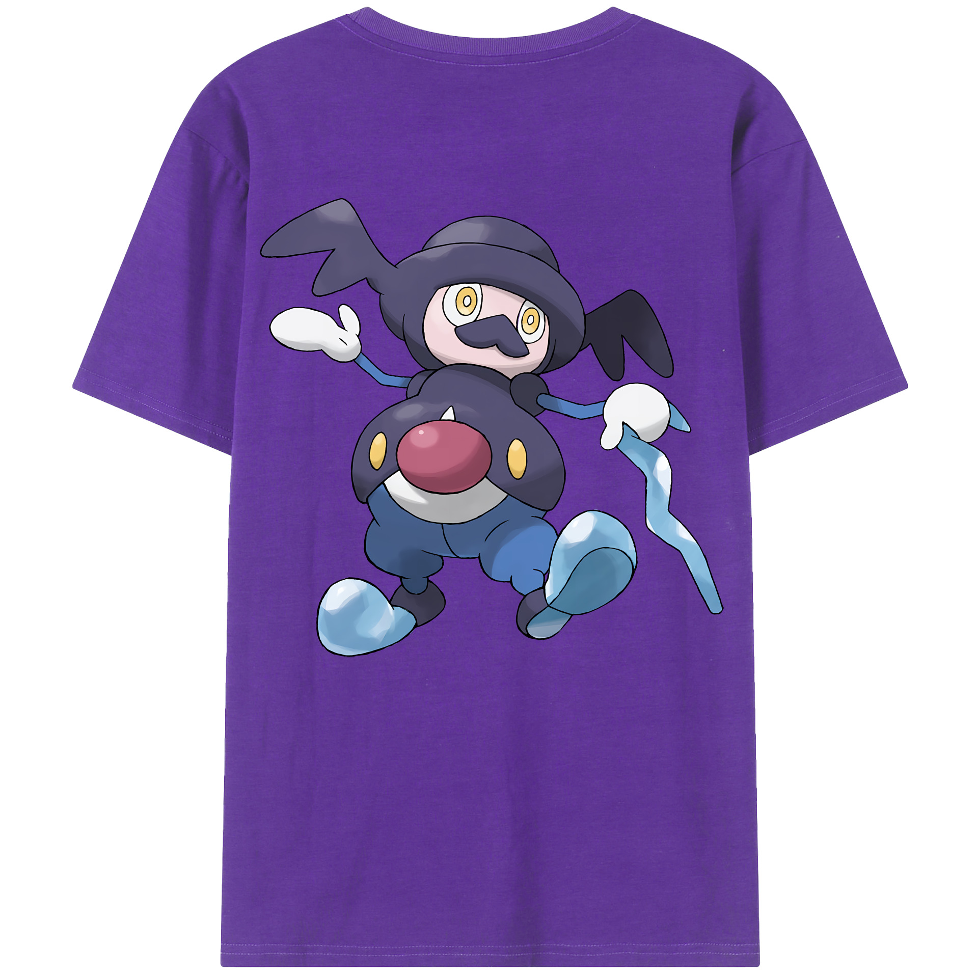 （画像用） ポケットモンスター Pokémon 綿100％半袖Tシャツ（背面プリント）