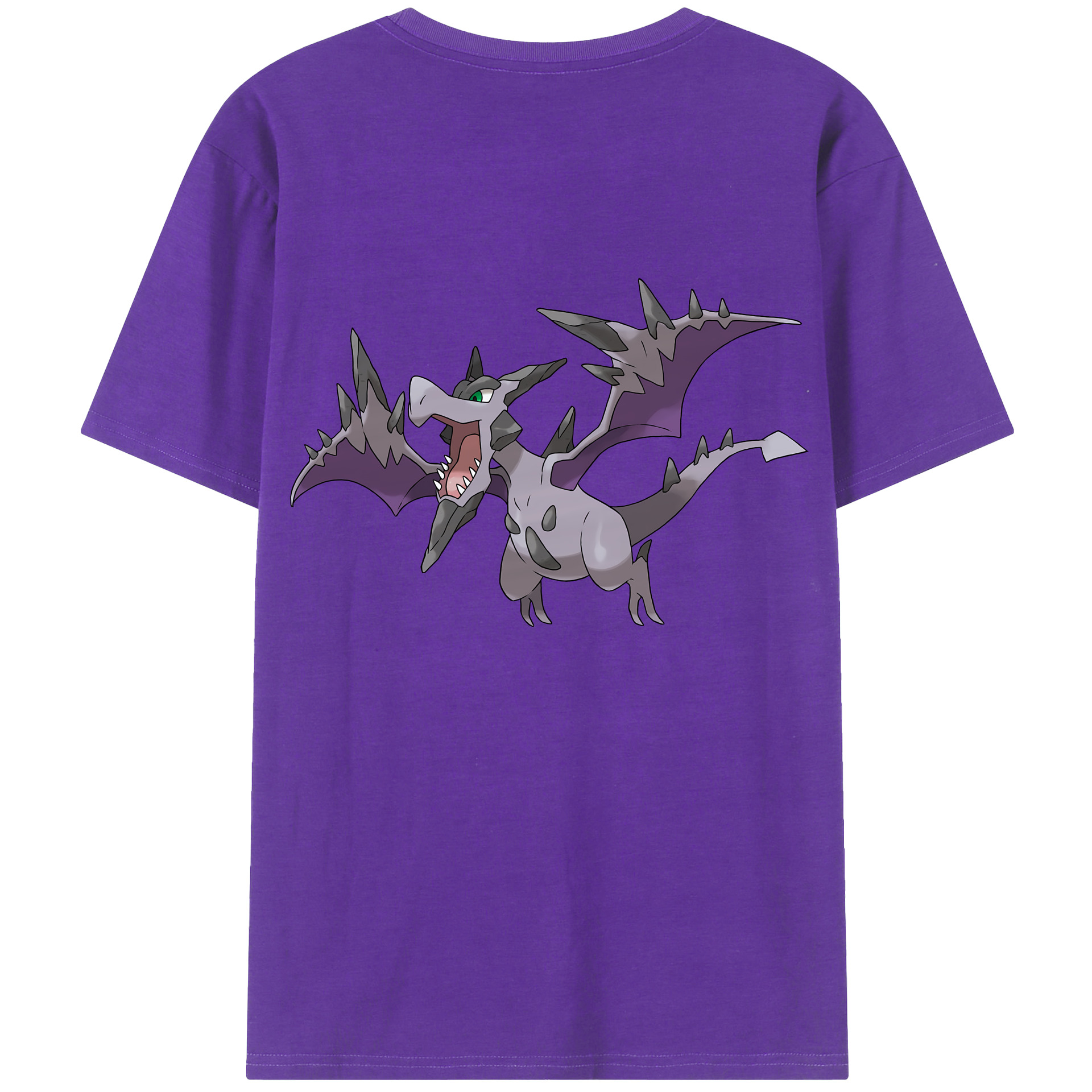 （画像用） ポケットモンスター Pokémon 綿100％半袖Tシャツ（背面プリント）