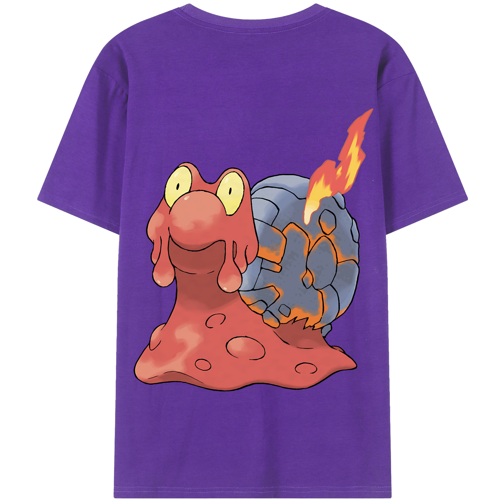 （画像用） ポケットモンスター Pokémon 綿100％半袖Tシャツ（背面プリント）