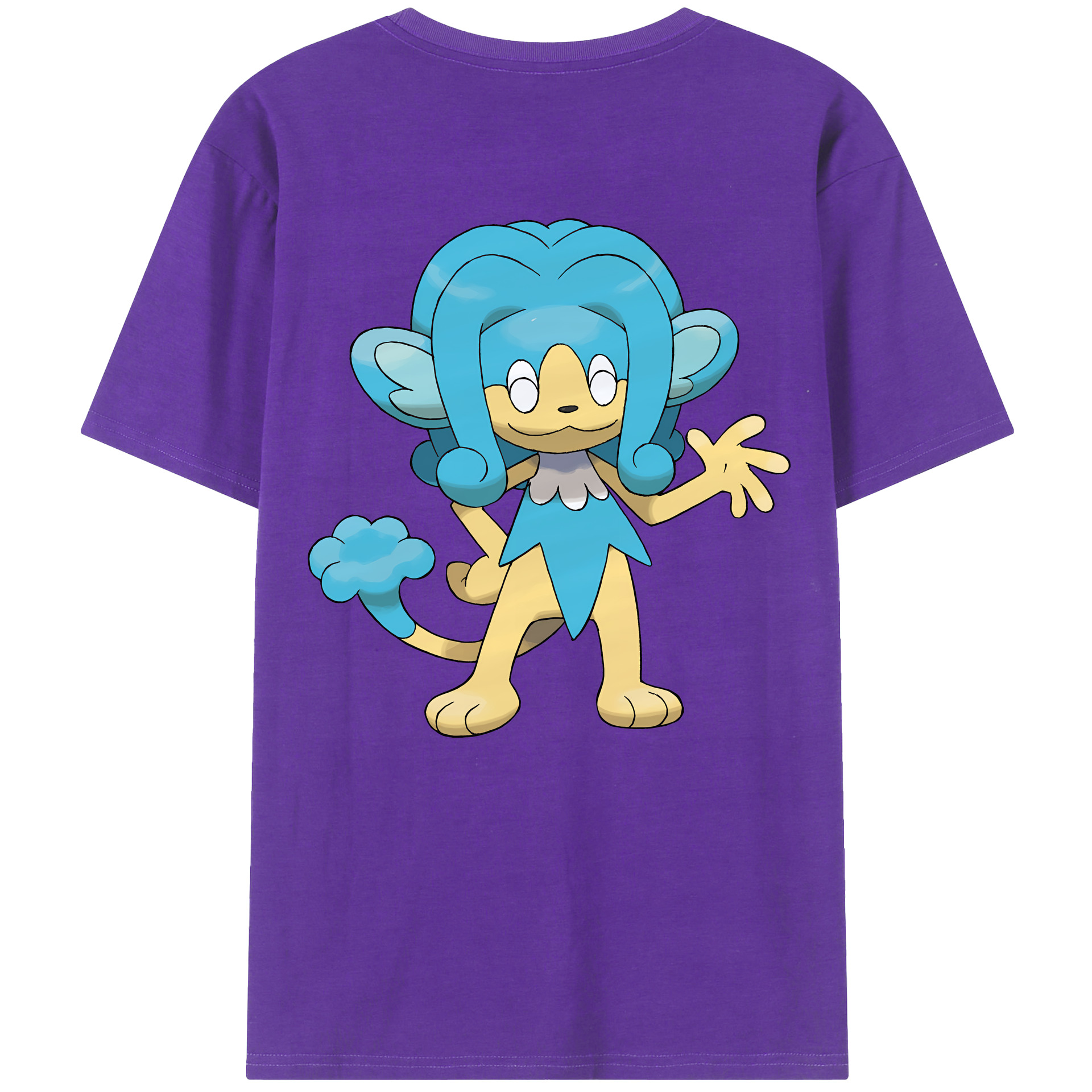 （画像用） ポケットモンスター Pokémon 綿100％半袖Tシャツ（背面プリント）