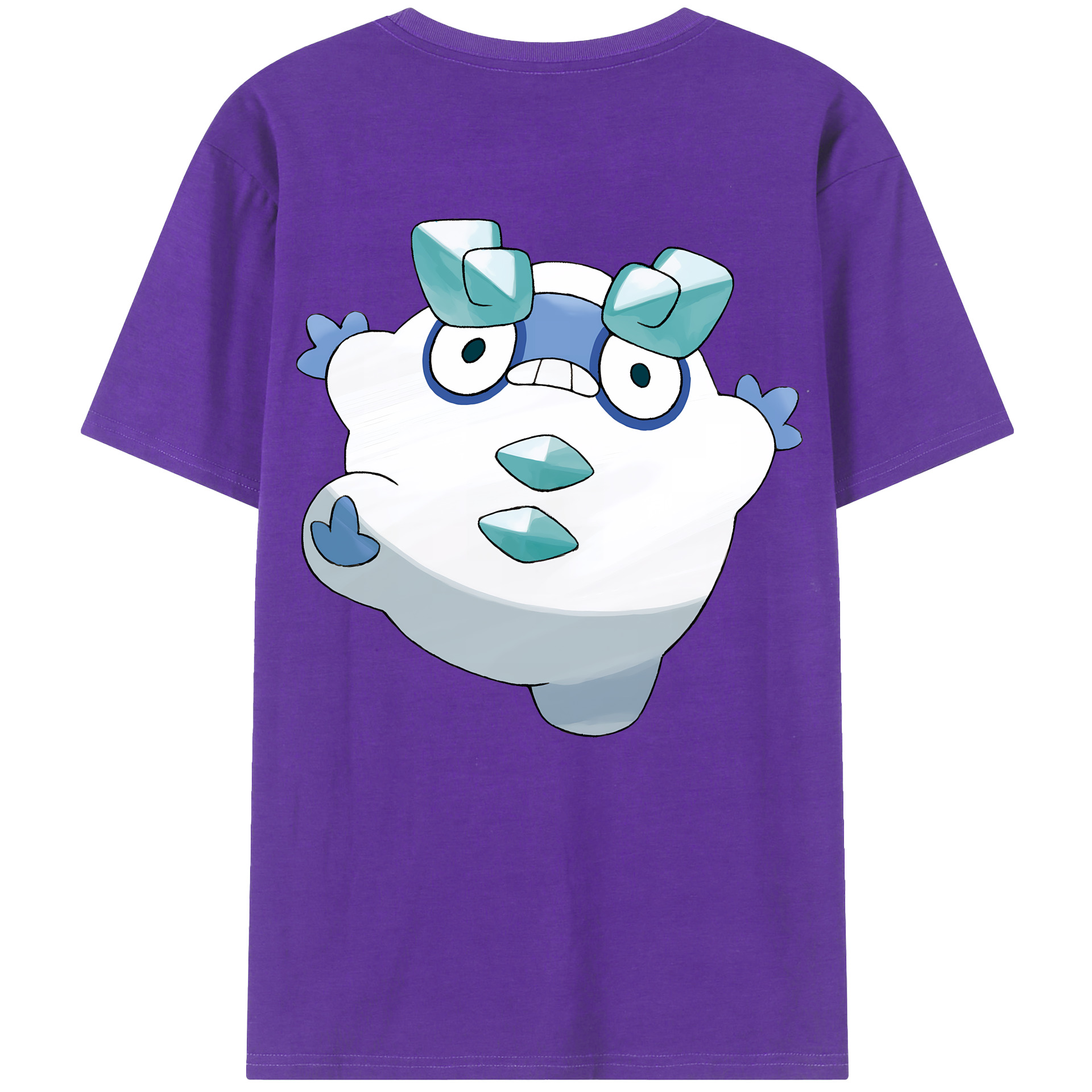 （画像用） ポケットモンスター Pokémon 綿100％半袖Tシャツ（背面プリント）