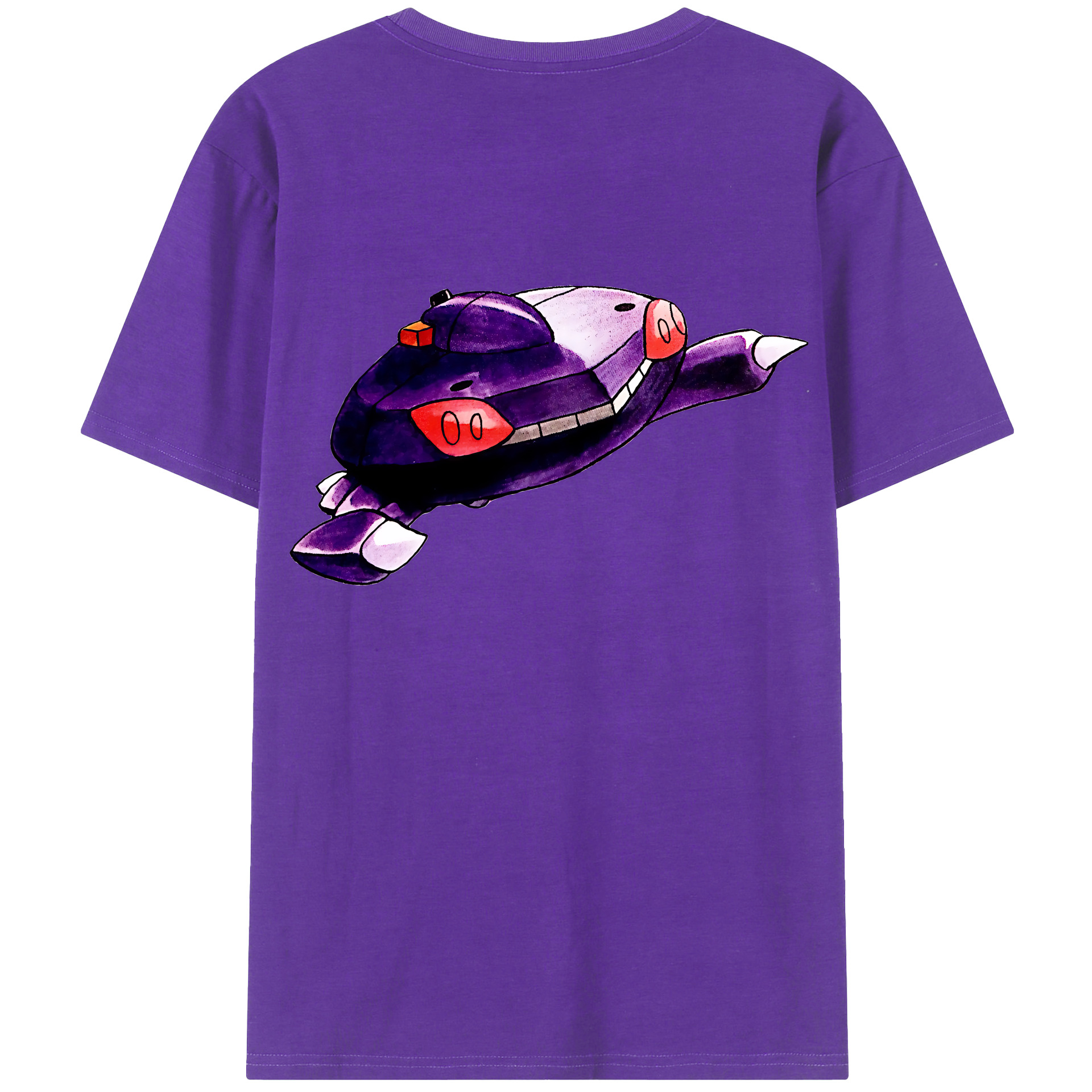 （画像用） ポケットモンスター Pokémon 綿100％半袖Tシャツ（背面プリント）