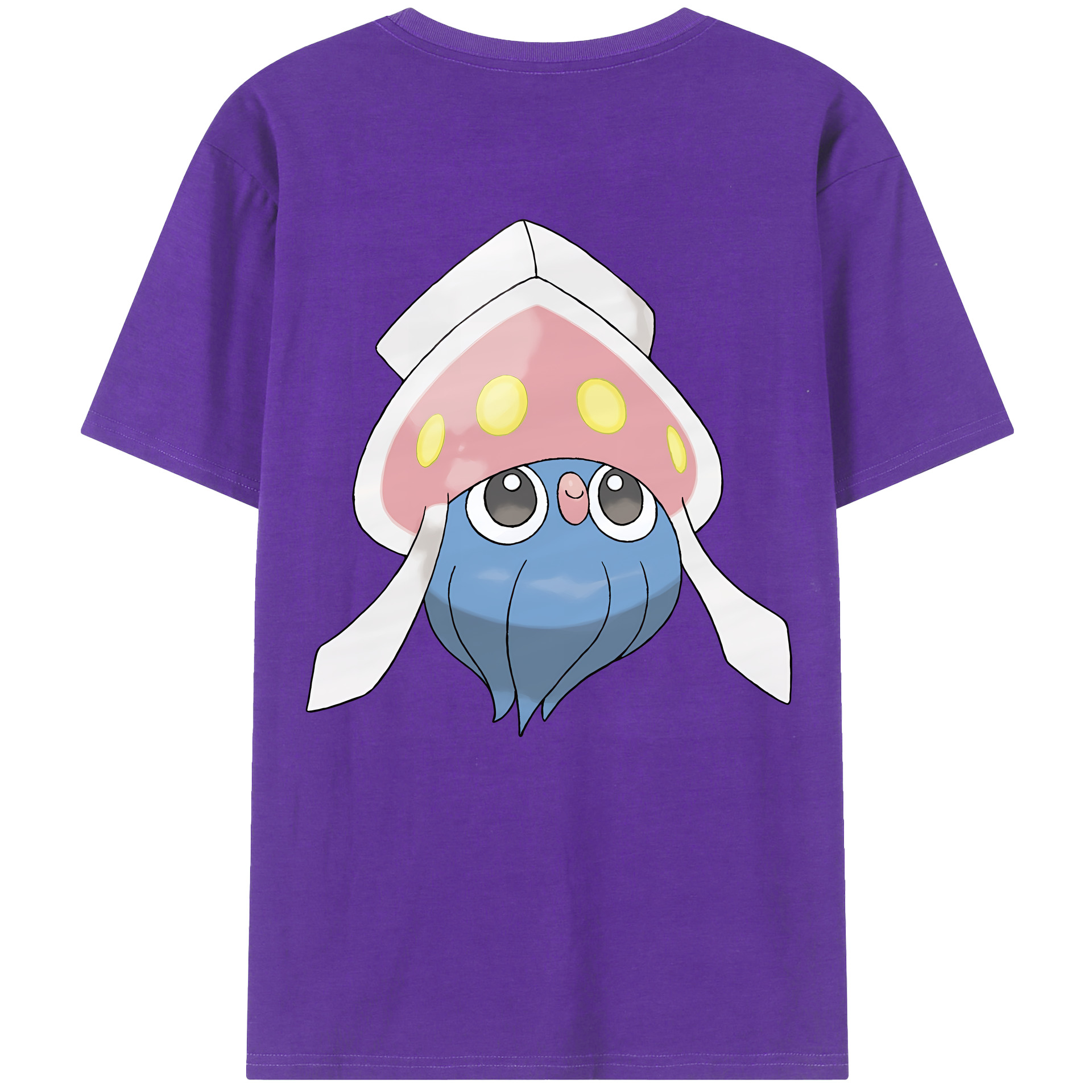 （画像用） ポケットモンスター Pokémon 綿100％半袖Tシャツ（背面プリント）