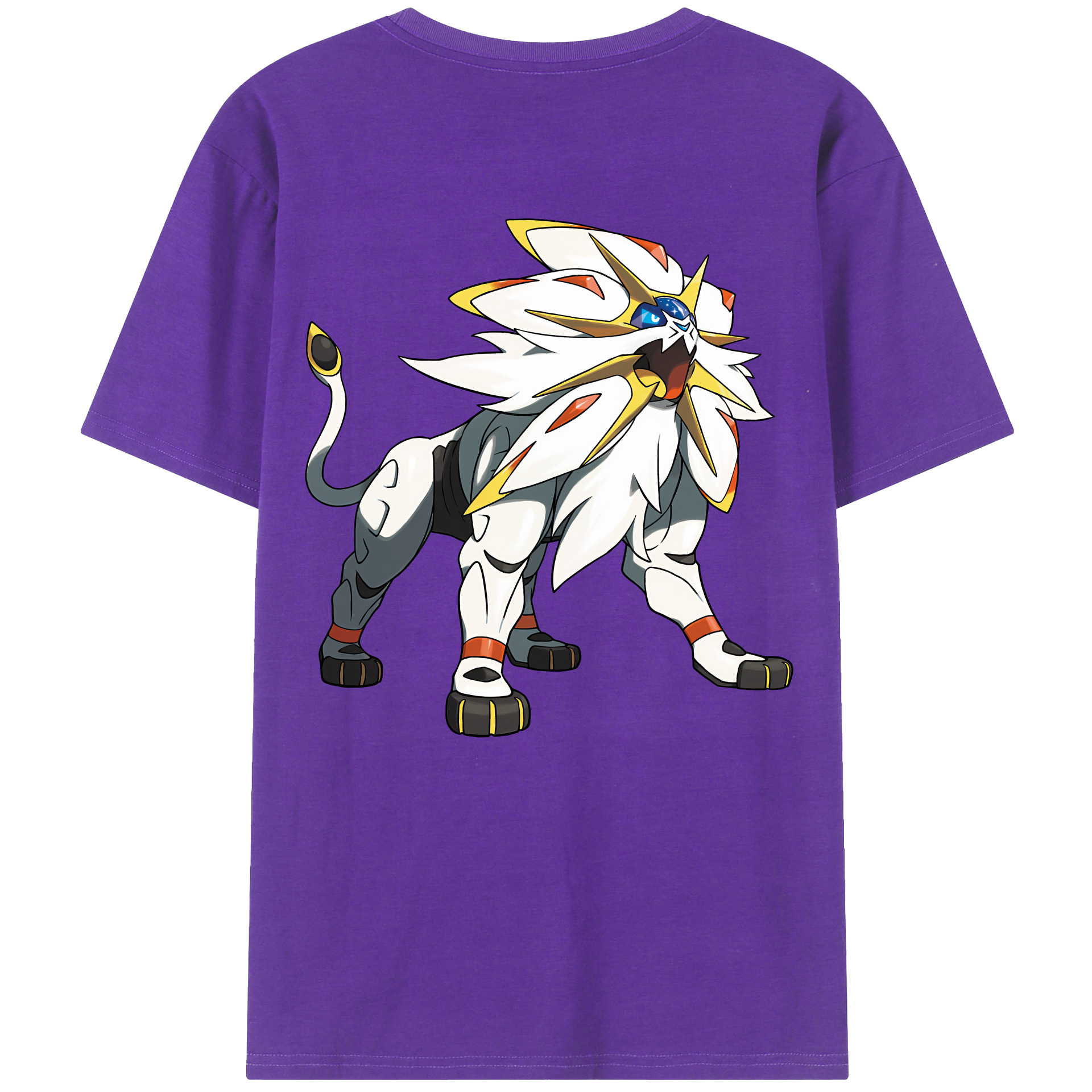 （画像用） ポケットモンスター Pokémon 綿100％半袖Tシャツ（背面プリント）