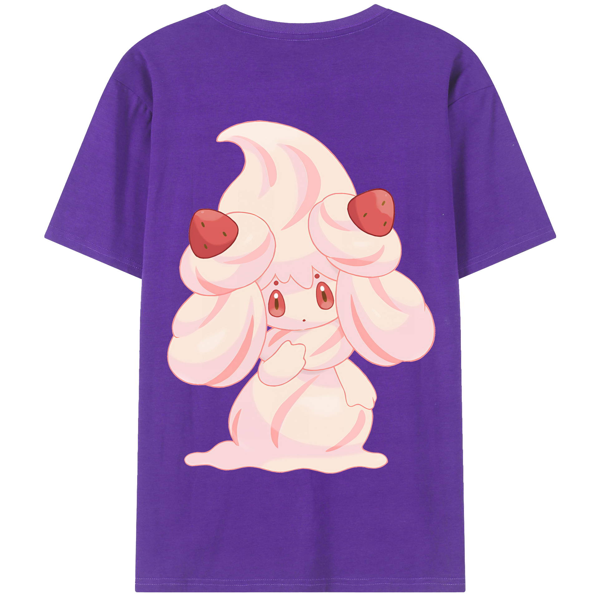 （画像用） ポケットモンスター Pokémon 綿100％半袖Tシャツ（背面プリント）
