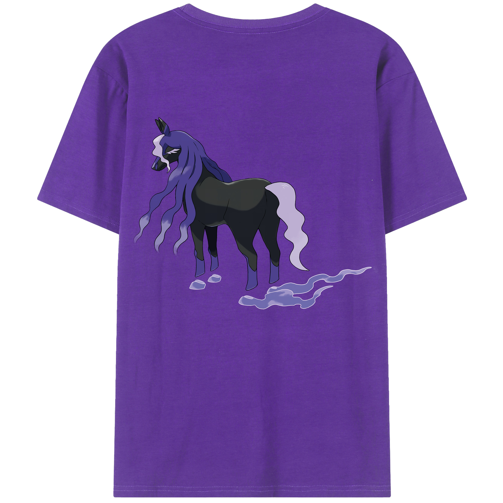 （画像用） ポケットモンスター Pokémon 綿100％半袖Tシャツ（背面プリント）