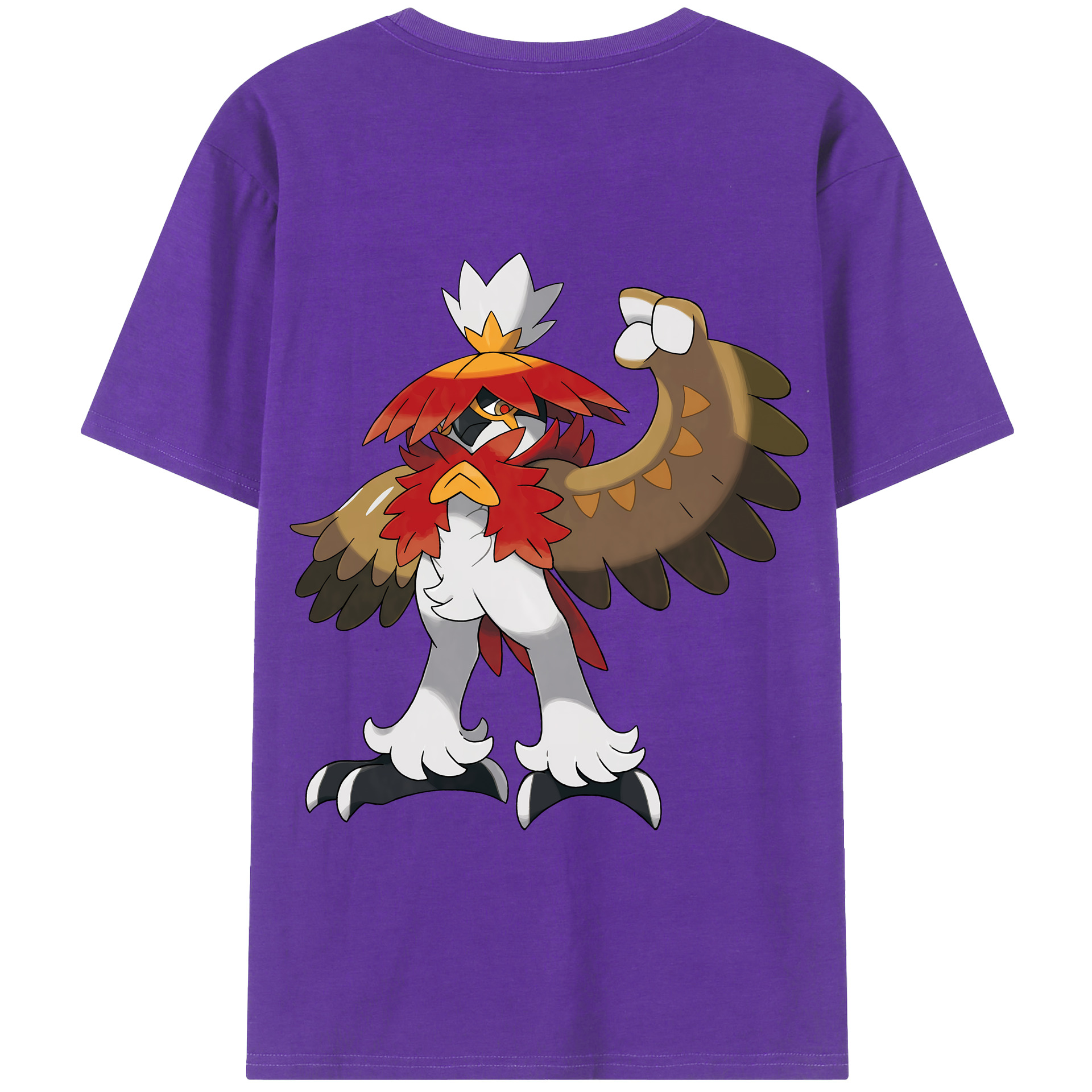 （画像用） ポケットモンスター Pokémon 綿100％半袖Tシャツ（背面プリント）