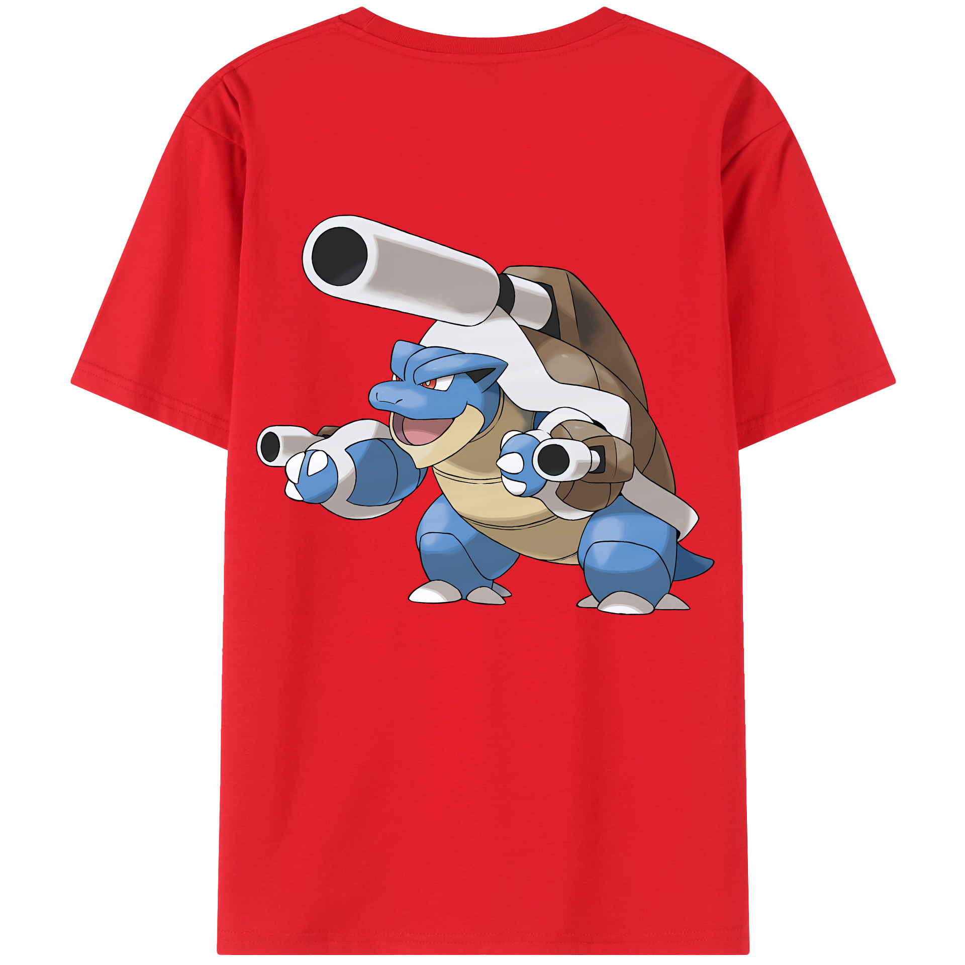 （画像用） ポケットモンスター Pokémon 綿100％半袖Tシャツ（背面プリント）