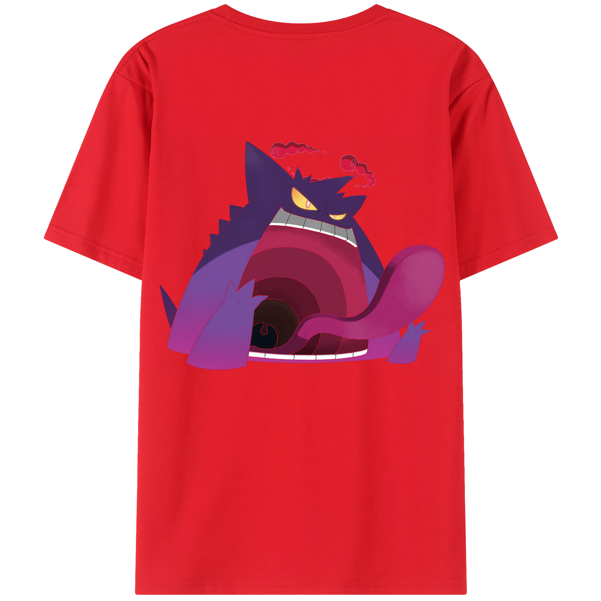 （画像用） ポケットモンスター Pokémon 綿100％半袖Tシャツ（背面プリント）