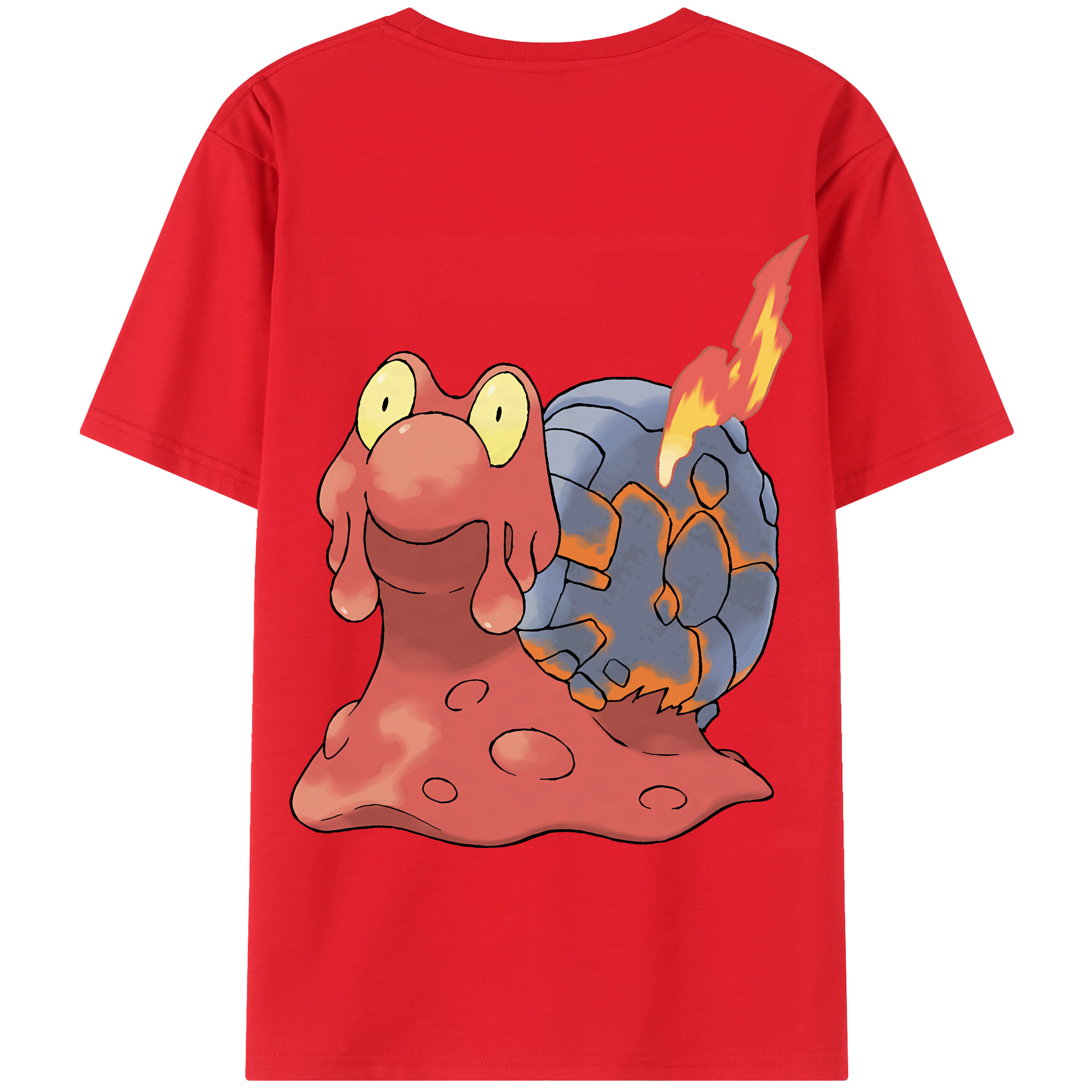 （画像用） ポケットモンスター Pokémon 綿100％半袖Tシャツ（背面プリント）