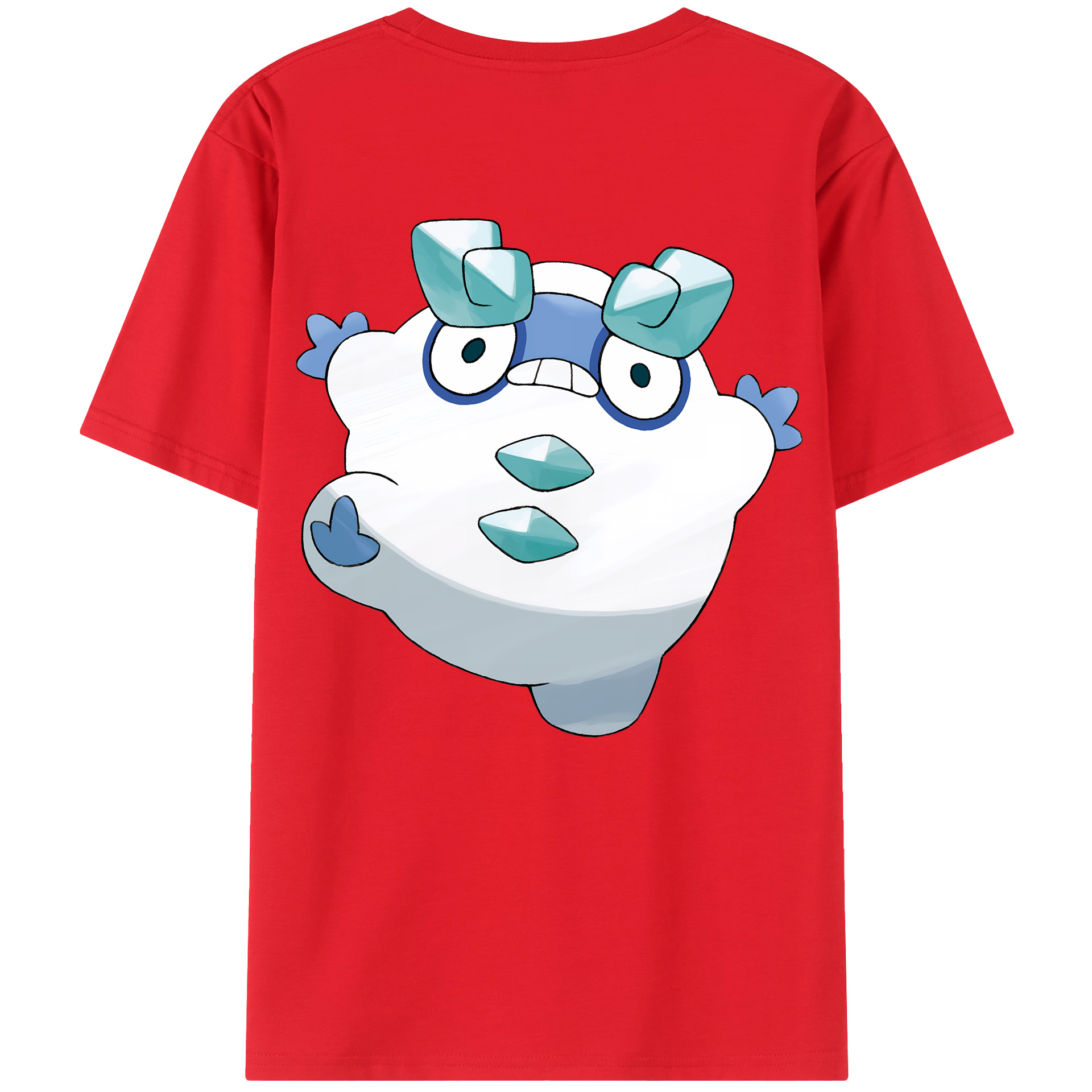 （画像用） ポケットモンスター Pokémon 綿100％半袖Tシャツ（背面プリント）
