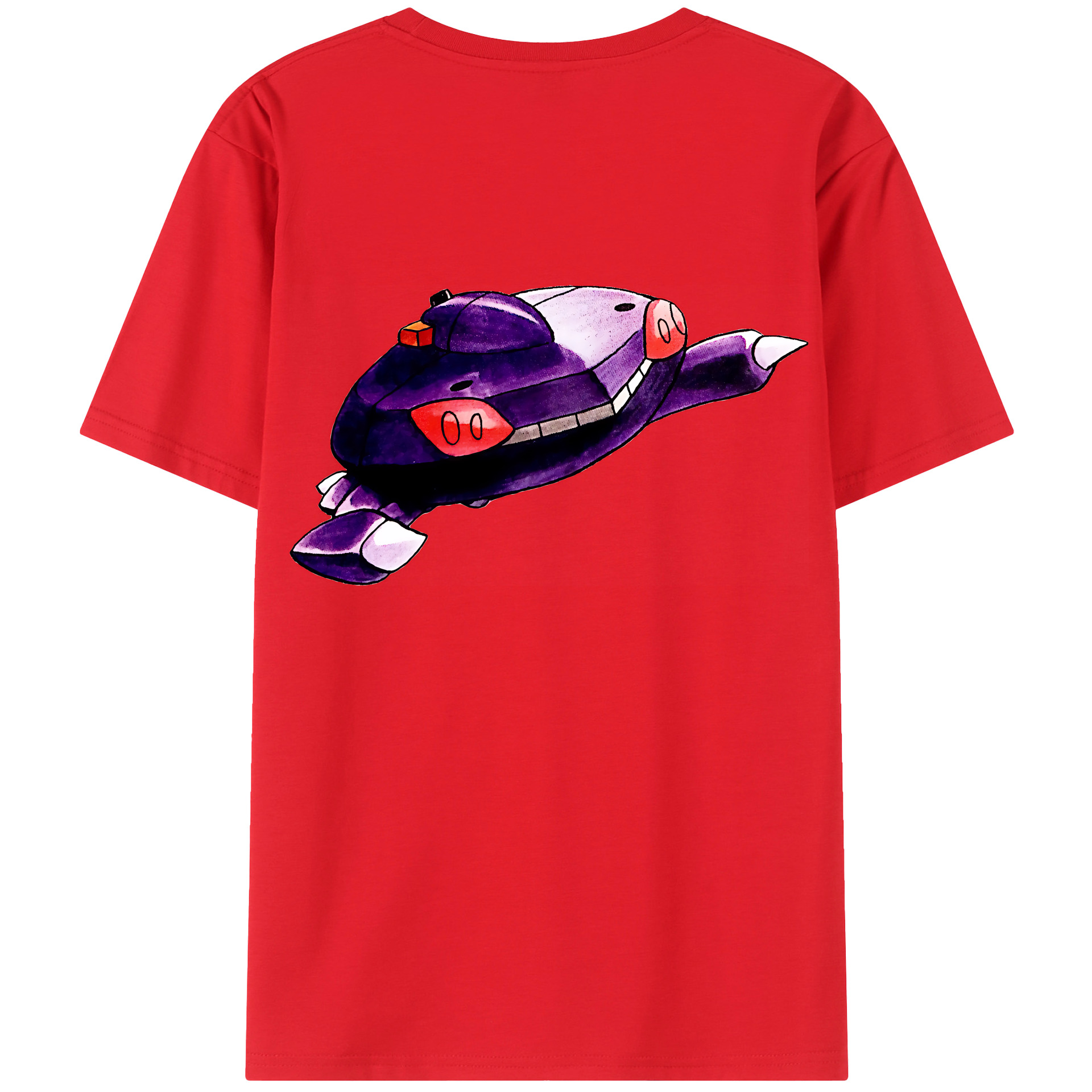 （画像用） ポケットモンスター Pokémon 綿100％半袖Tシャツ（背面プリント）