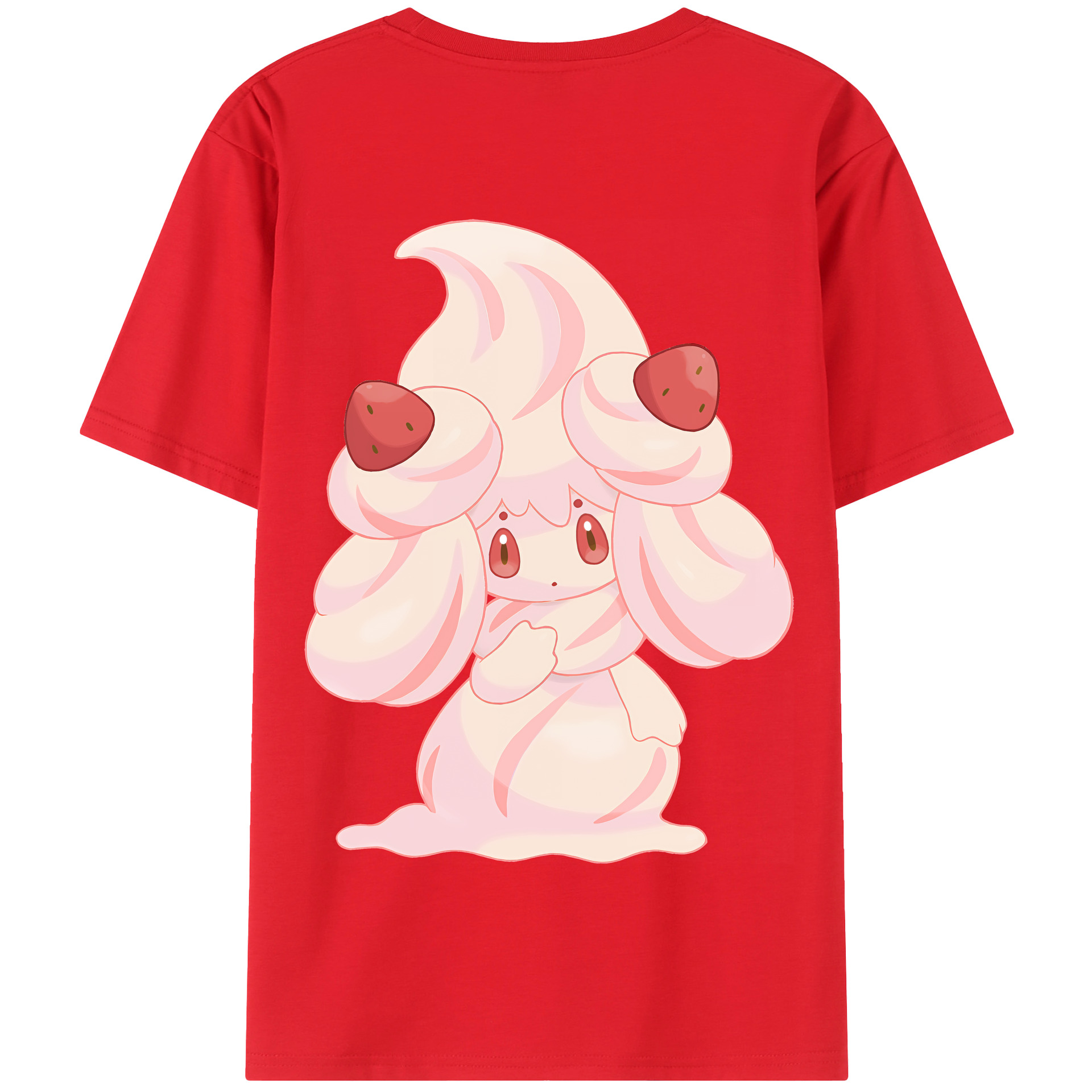 （画像用） ポケットモンスター Pokémon 綿100％半袖Tシャツ（背面プリント）