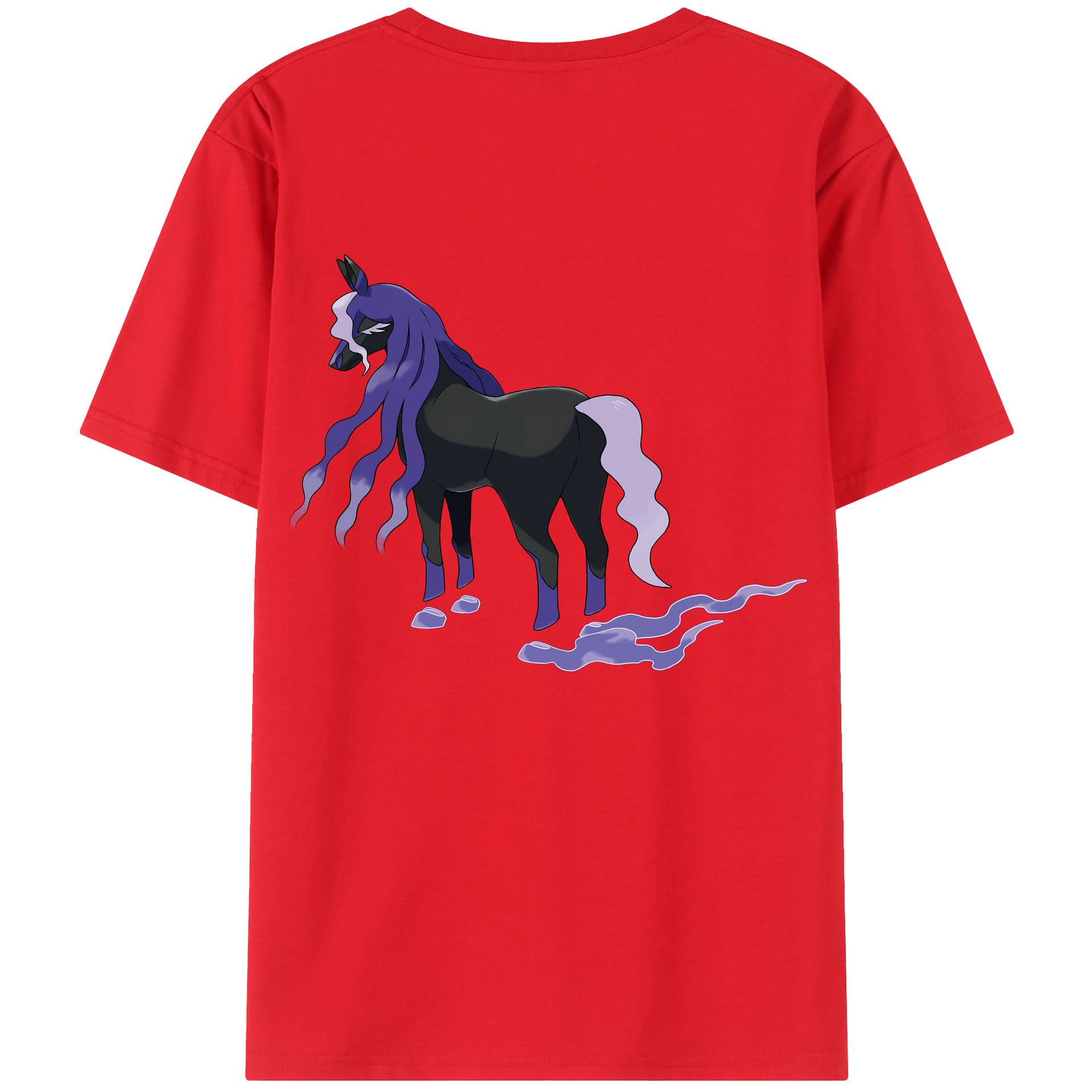 （画像用） ポケットモンスター Pokémon 綿100％半袖Tシャツ（背面プリント）